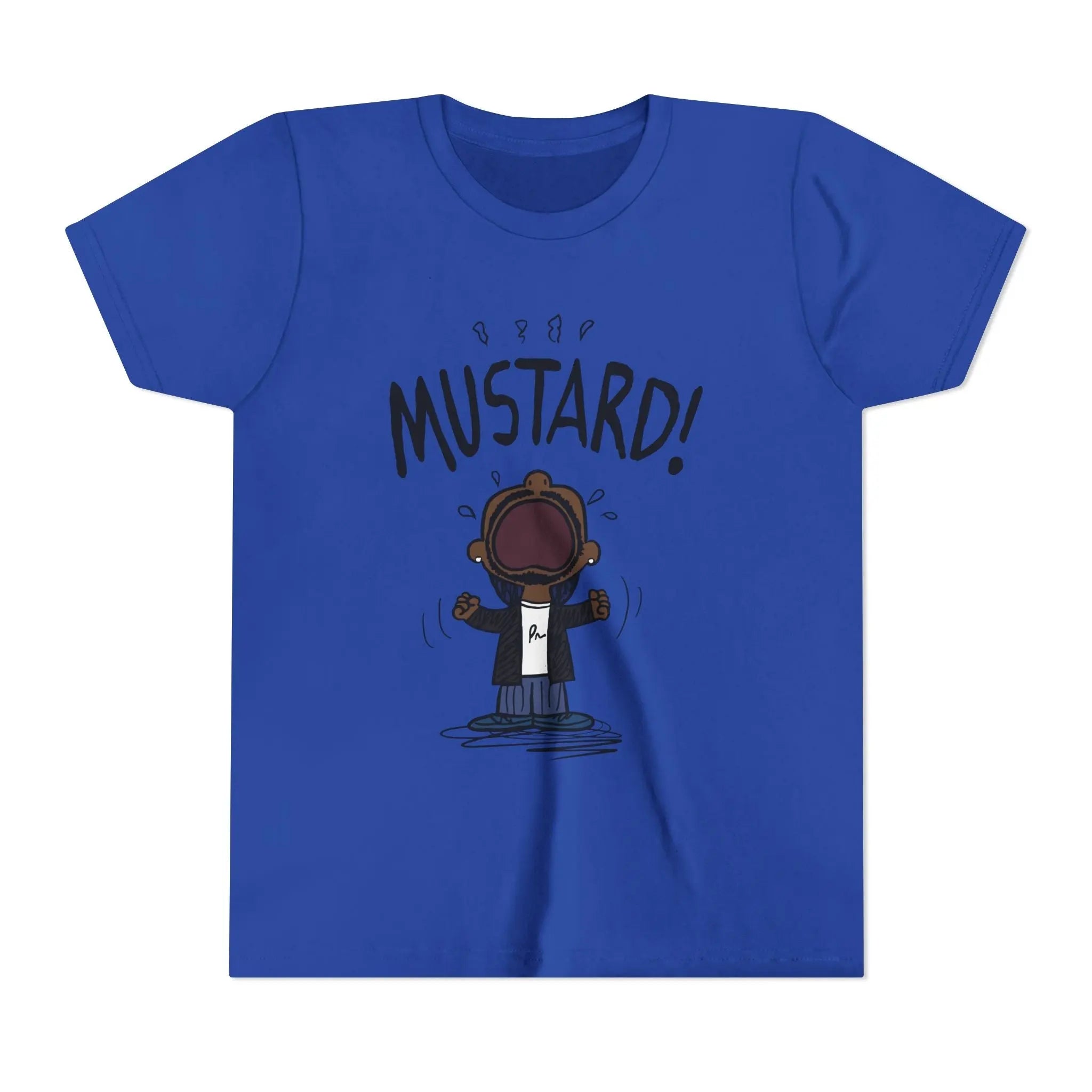 Kids Kendrick Lamar Mustard Graphic Tee Printify