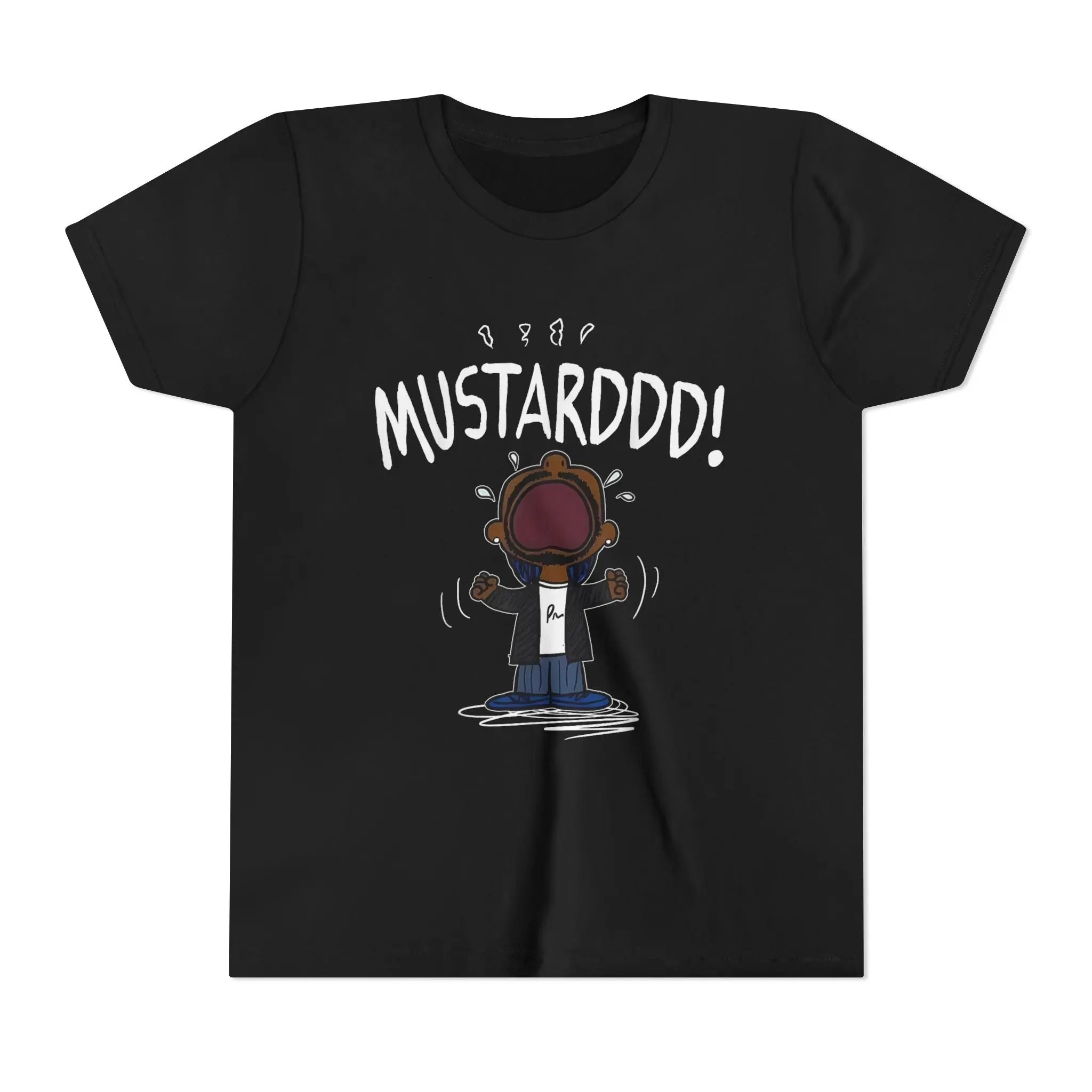 Kids Kendrick Lamar Mustard Graphic Tee Printify