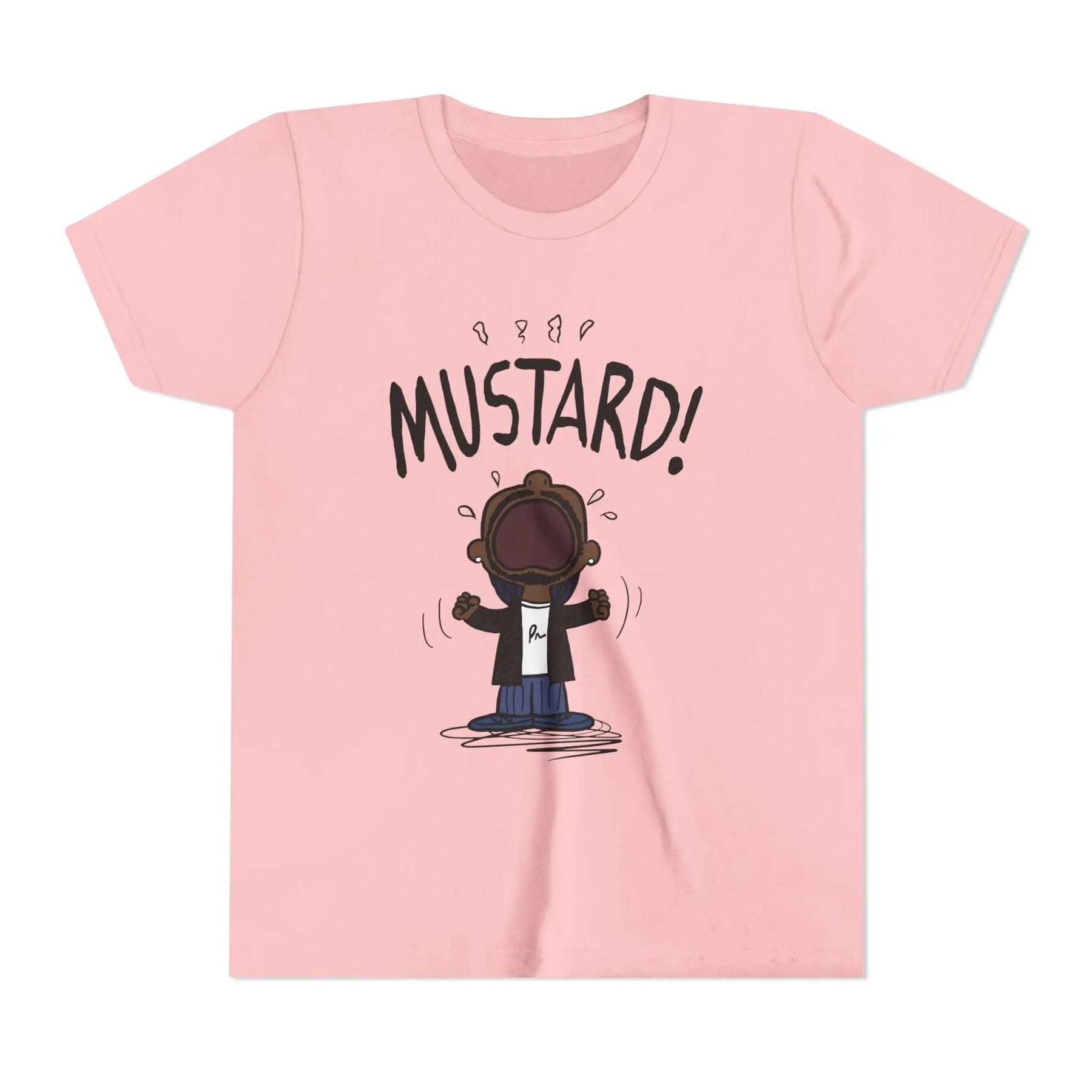 Kids Kendrick Lamar Mustard Graphic Tee Printify