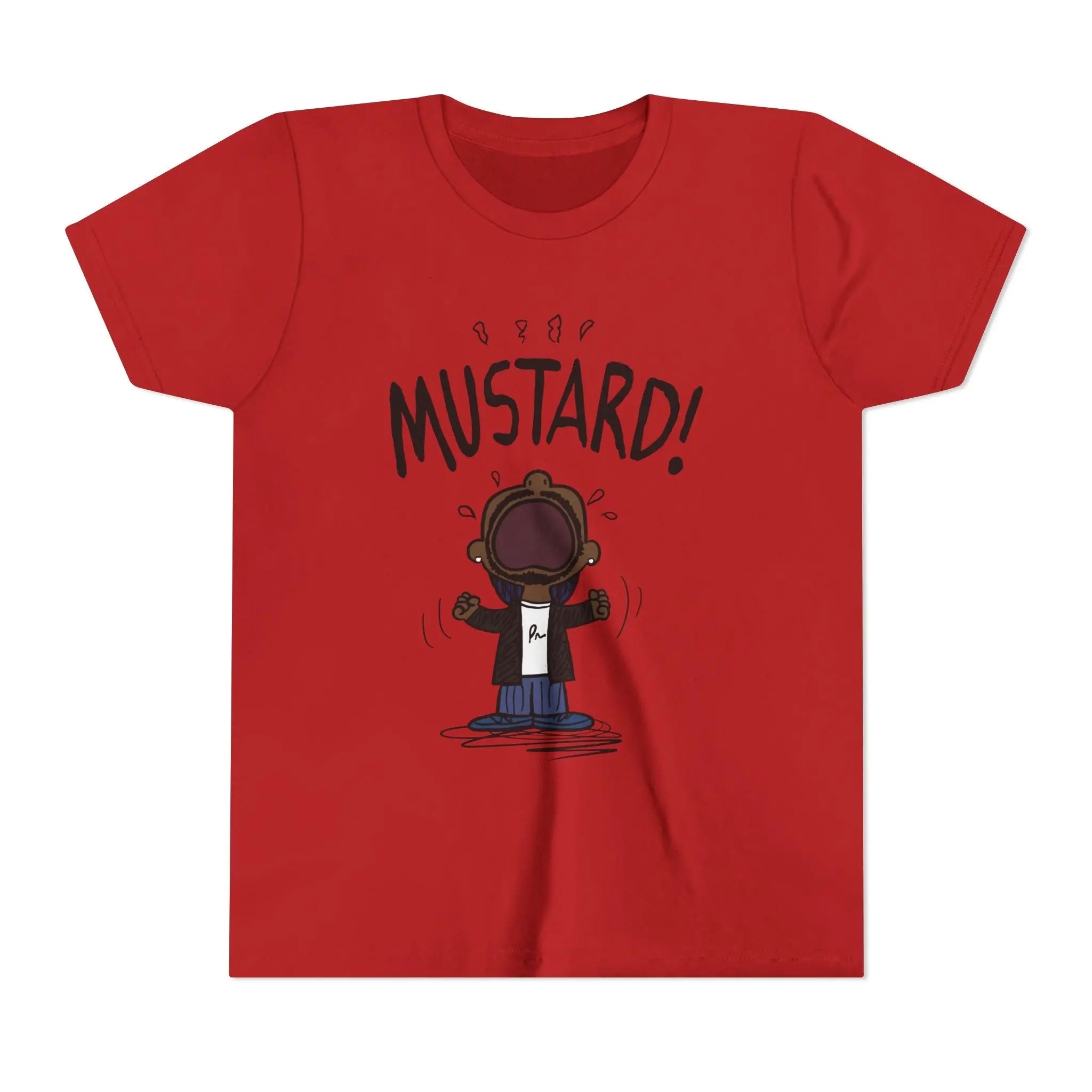 Kids Kendrick Lamar Mustard Graphic Tee Printify