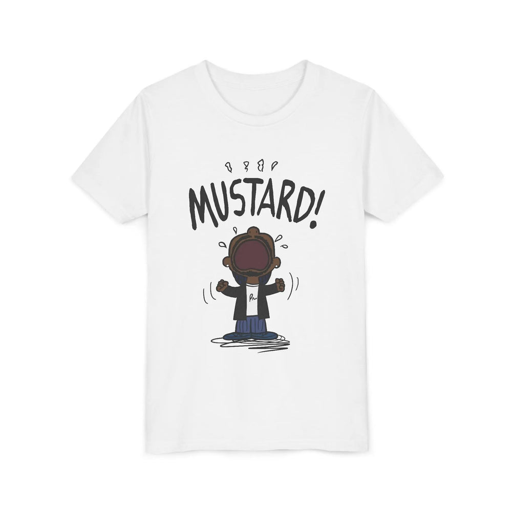Kids Kendrick Lamar Mustard Graphic Tee Printify