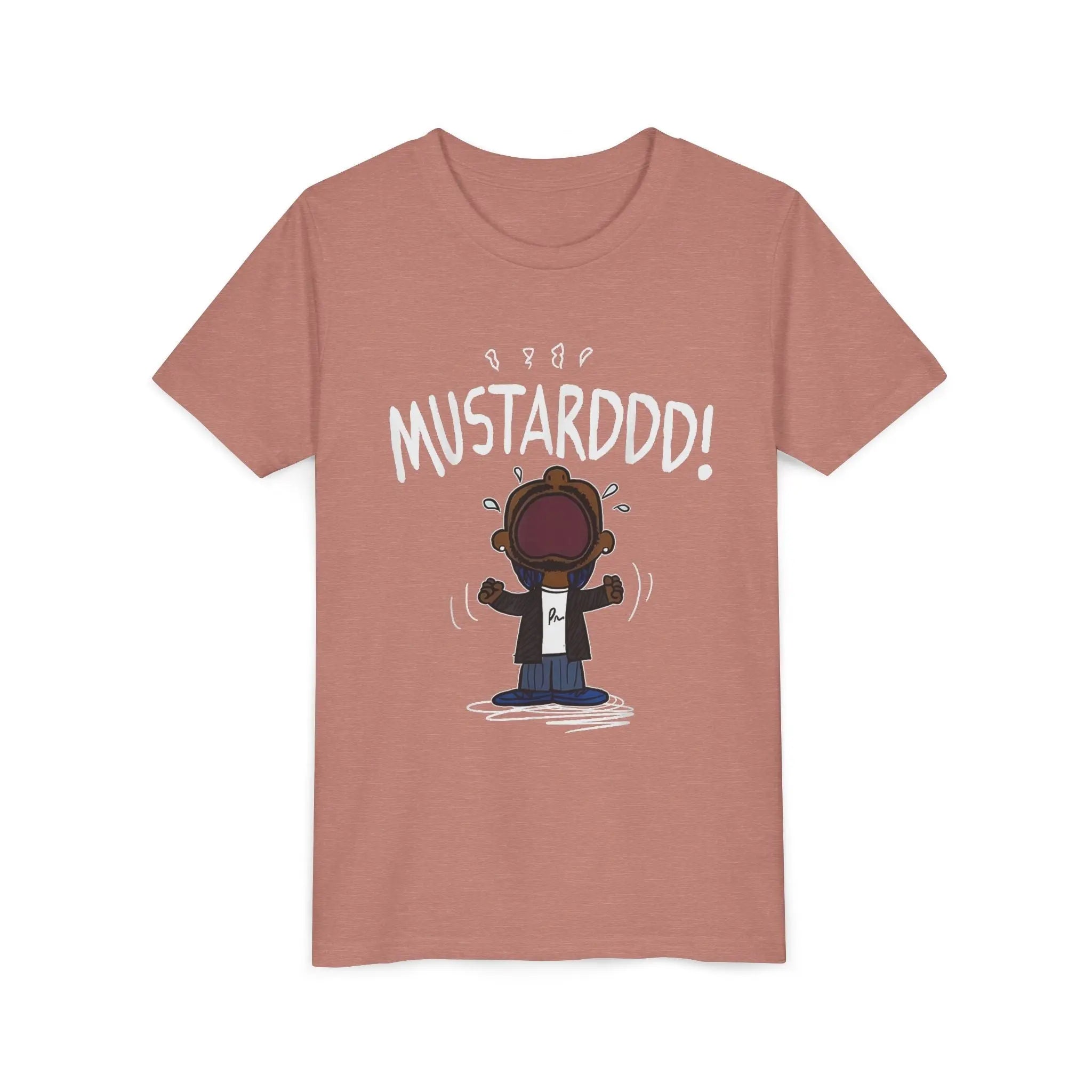 Kids Kendrick Lamar Mustard Graphic Tee Printify