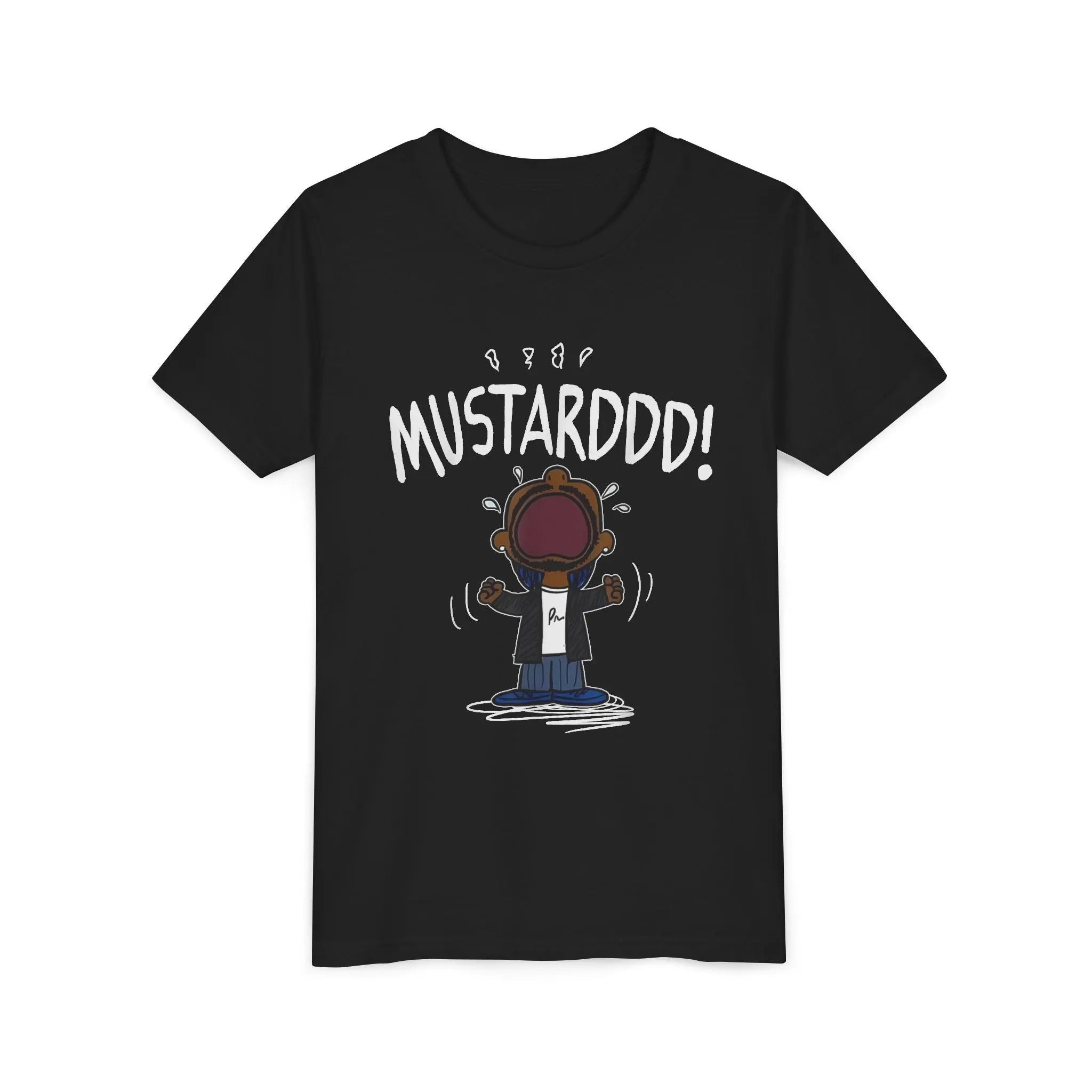 Kids Kendrick Lamar Mustard Graphic Tee Printify