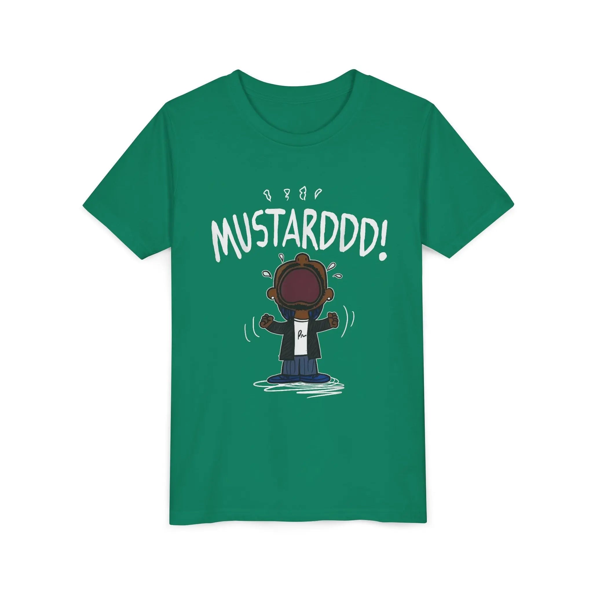 Kids Kendrick Lamar Mustard Graphic Tee Printify