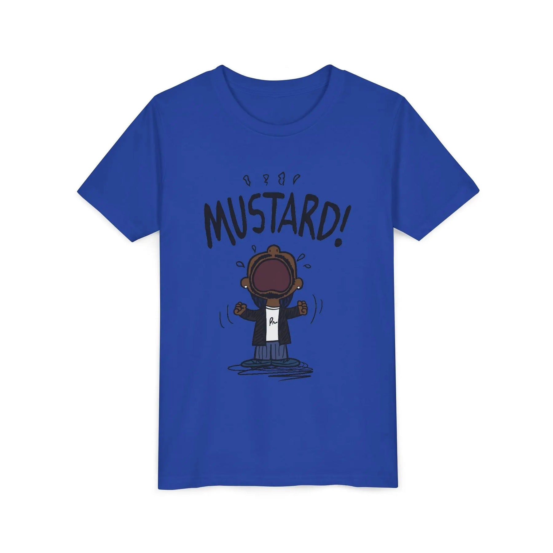 Kids Kendrick Lamar Mustard Graphic Tee Printify