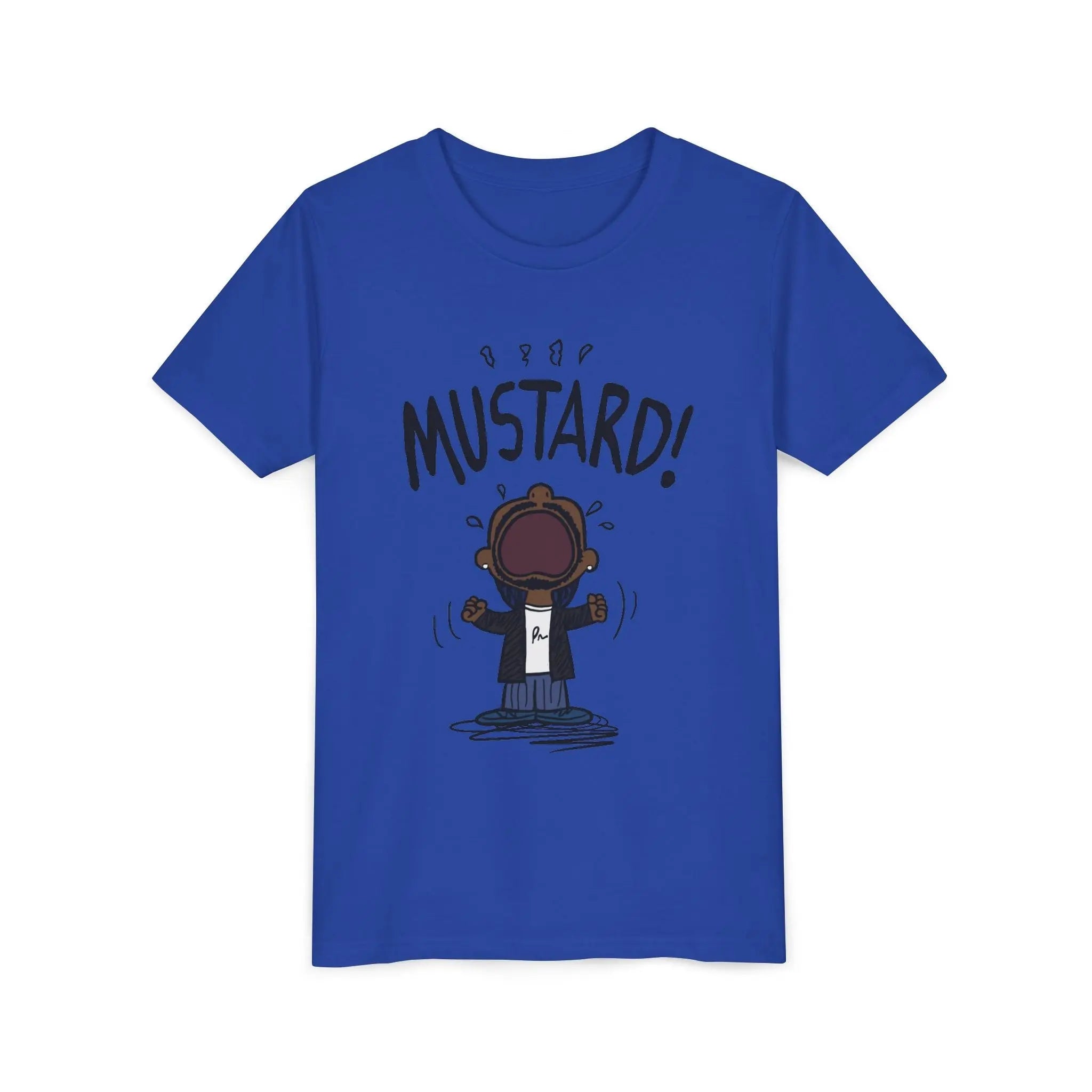 Kids Kendrick Lamar Mustard Graphic Tee Printify