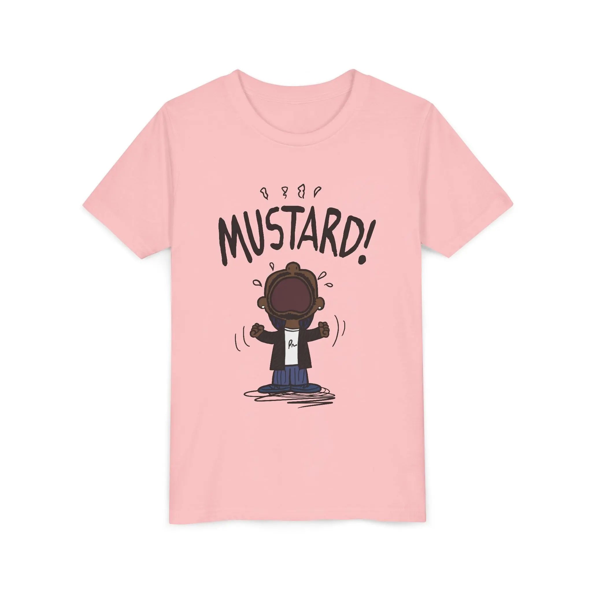 Kids Kendrick Lamar Mustard Graphic Tee Printify