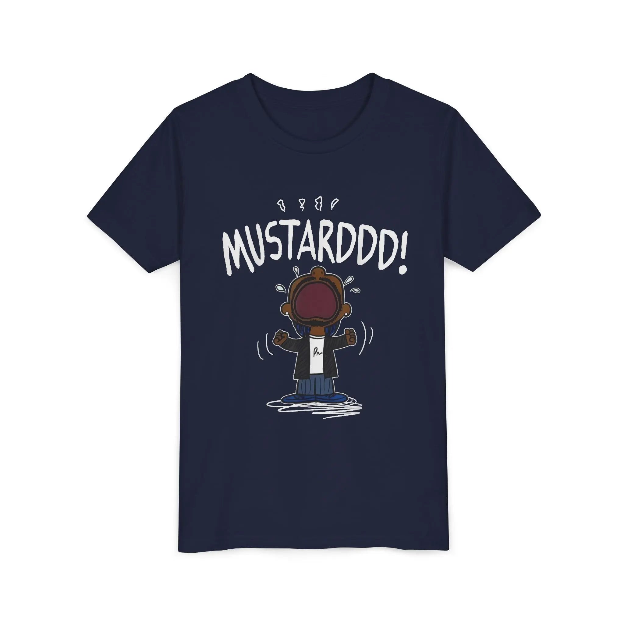 Kids Kendrick Lamar Mustard Graphic Tee Printify