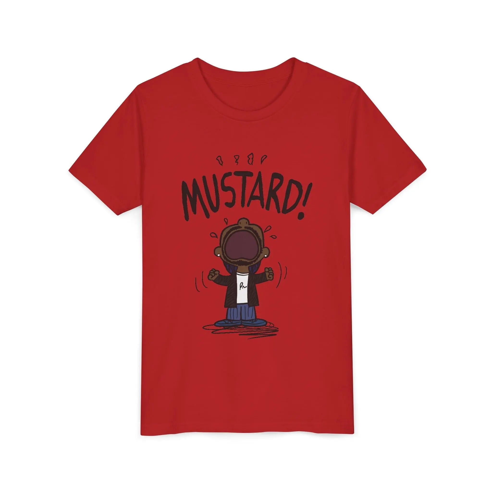 Kids Kendrick Lamar Mustard Graphic Tee Printify