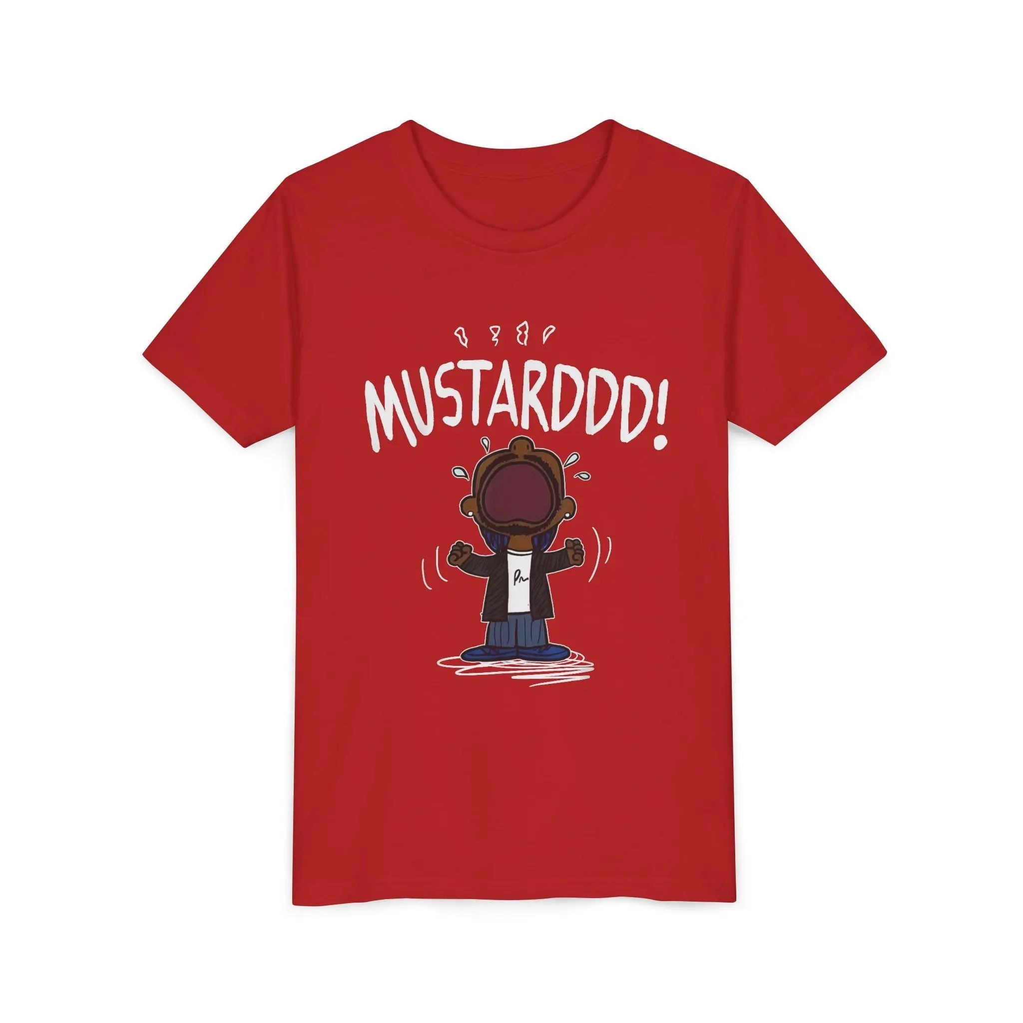Kids Kendrick Lamar Mustard Graphic Tee Printify