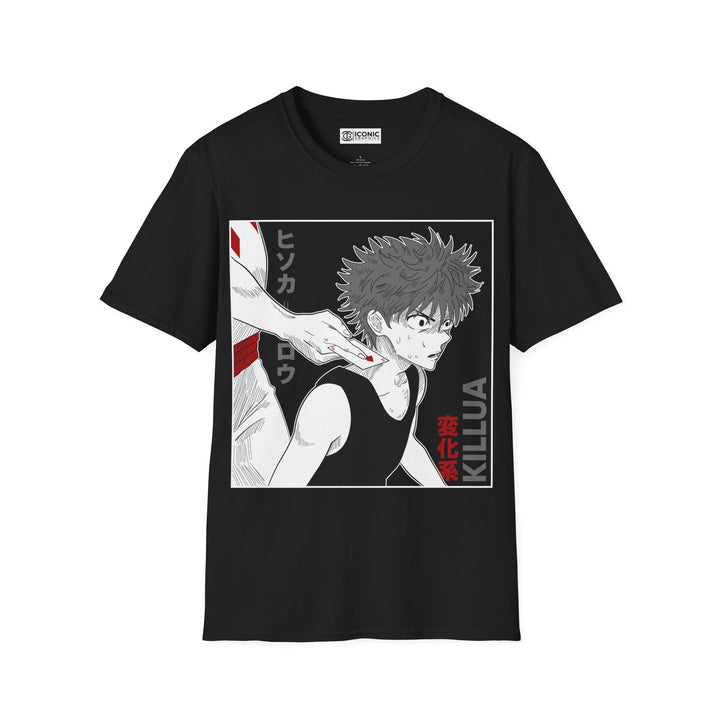 Killua Hunter x Hunter T-Shirt - IGZ Clothing  - Killua Unisex Softstyle T-Shirt Best Price 26 at IGZ Clothing 
