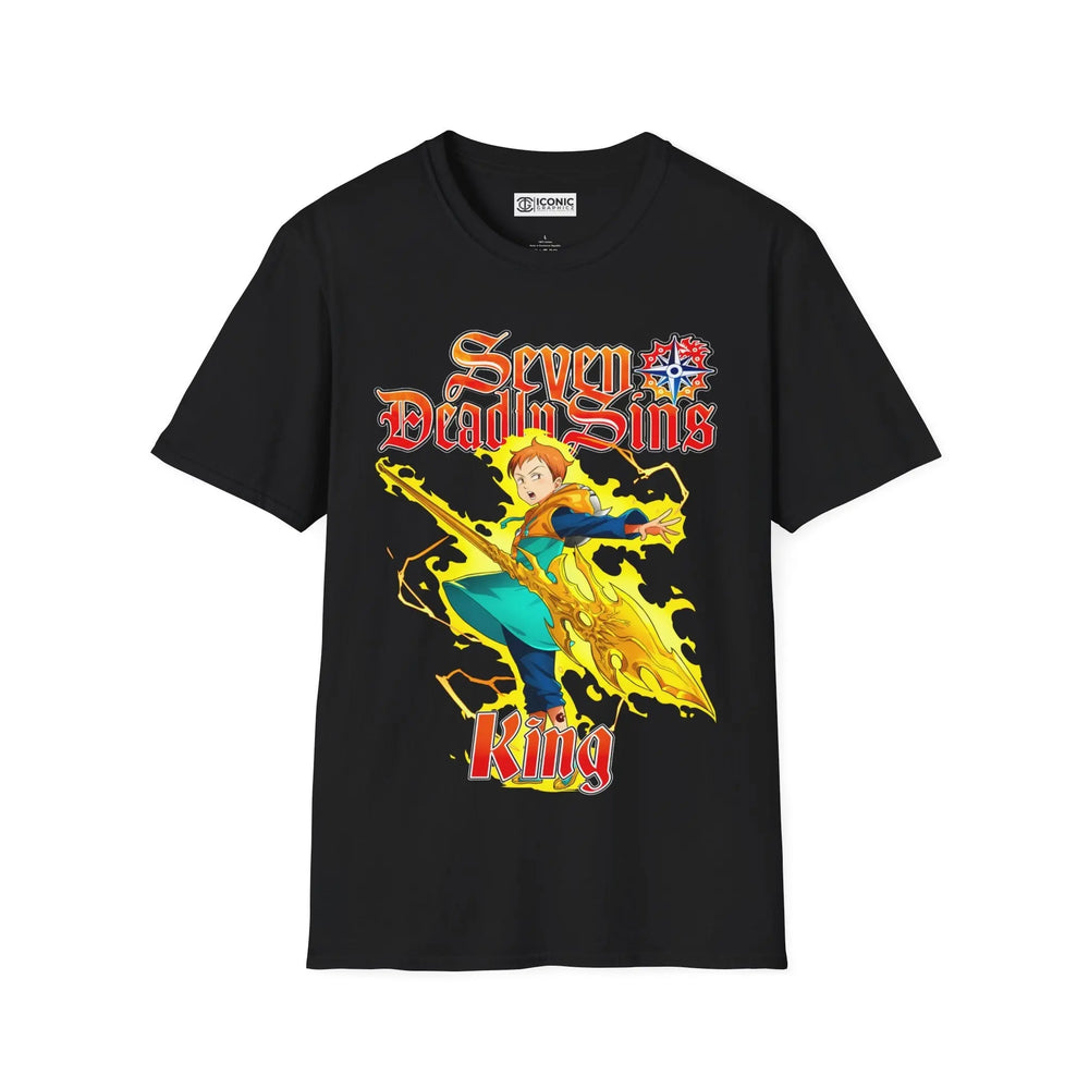 King The Seven Deadly Sins T-Shirt Printify