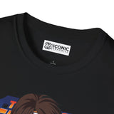 King of Fighters Kyo Kusanagi T-Shirt - Softstyle Unisex Tee for Gamers Printify