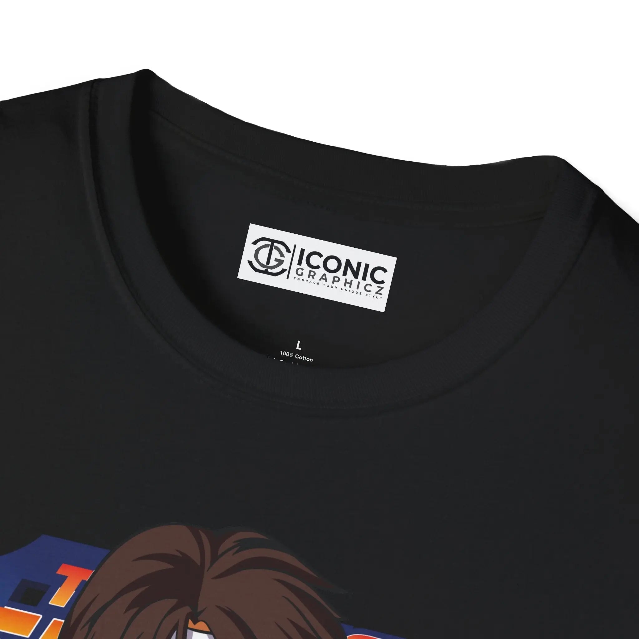 King of Fighters Kyo Kusanagi T-Shirt - Softstyle Unisex Tee for Gamers Printify