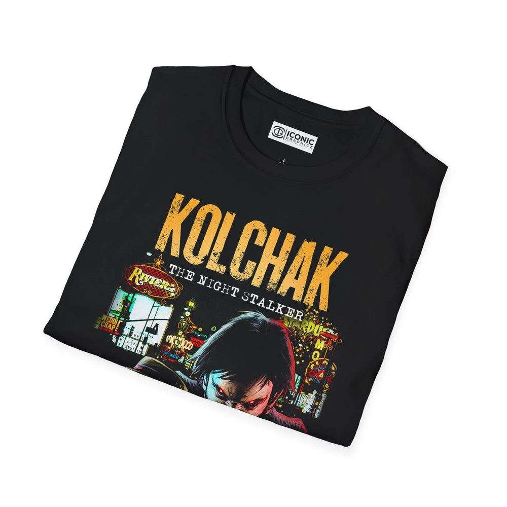 Kolchak: The Night Stalker Vintage Unisex Softstyle T-Shirt - Retro Horror Tee Printify