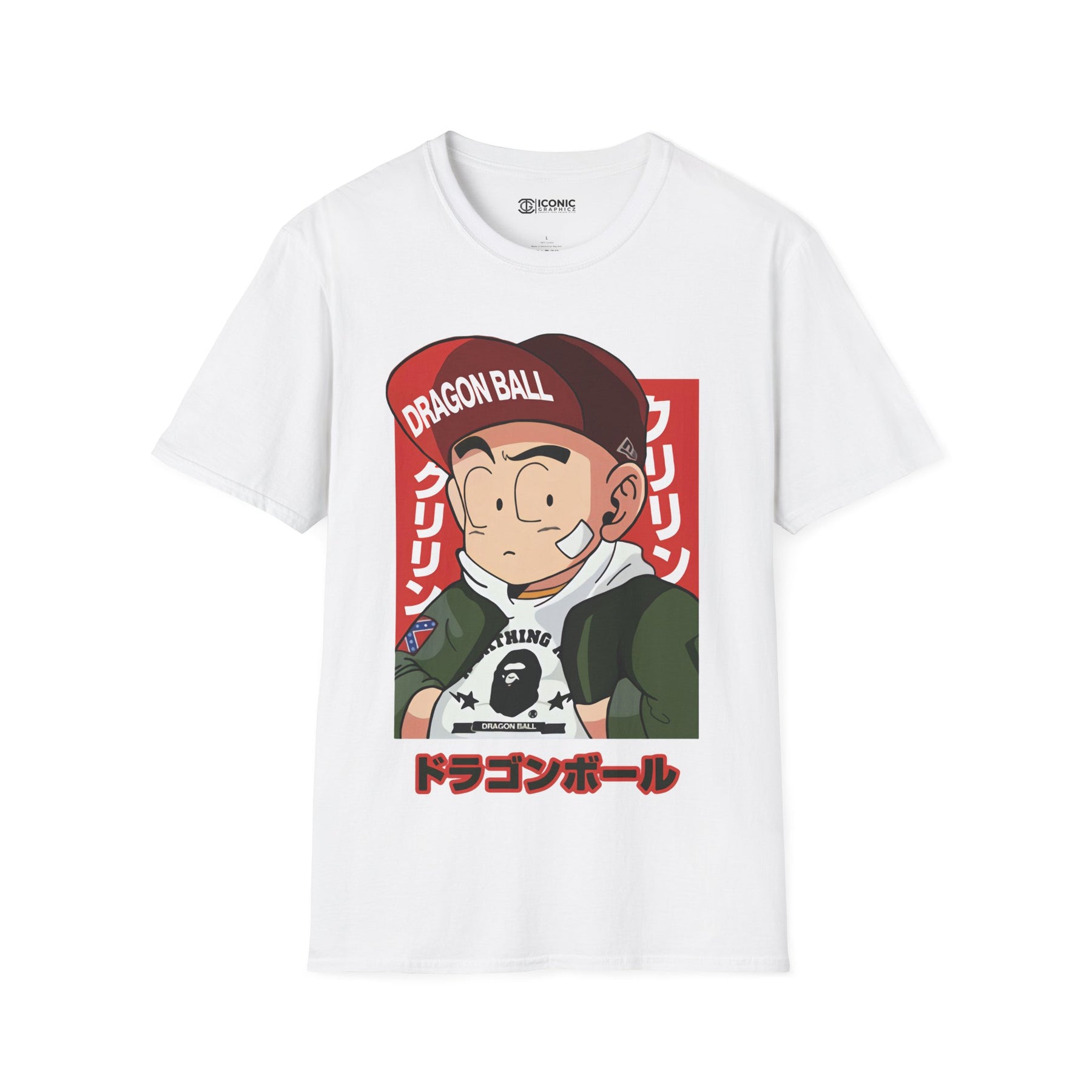 Krillin Dragonball T-Shirt - IGZ Clothing  - Krillin Unisex Softstyle T-Shirt Best Price 26 at IGZ Clothing 