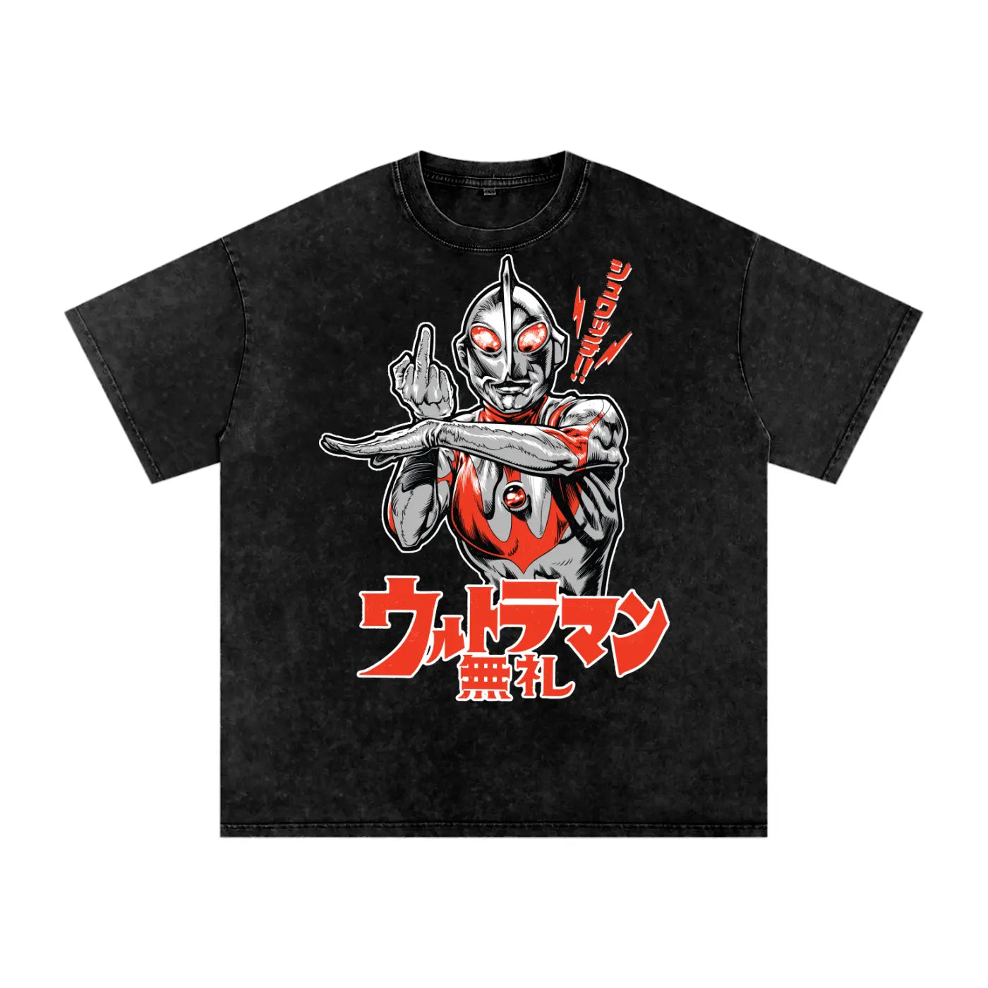 Kyodai Hero Acid Wash Oversize T-Shirt - 250 GSM ODMPOD