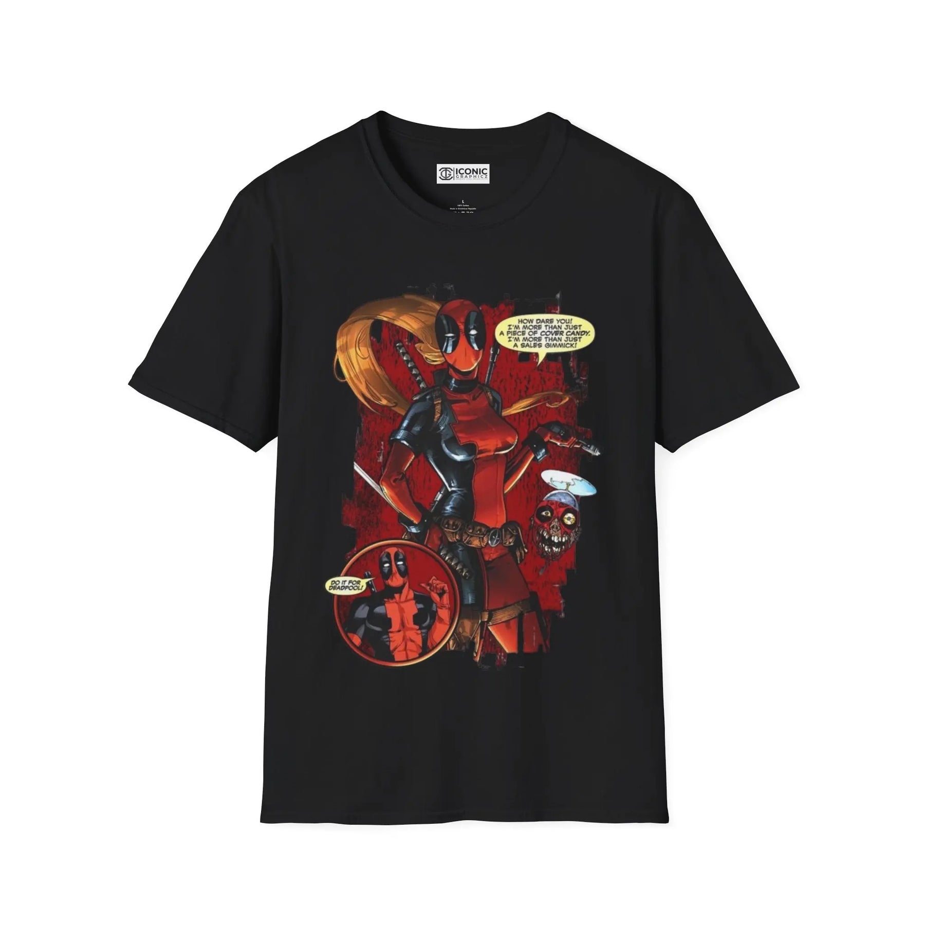 Ladypool T-Shirt Printify