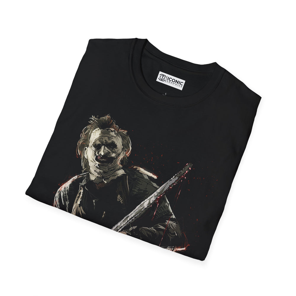 Leatherface T-Shirt - IGZ Clothing  - Leatherface Unisex Softstyle T-Shirt Best Price 26 at IGZ Clothing 