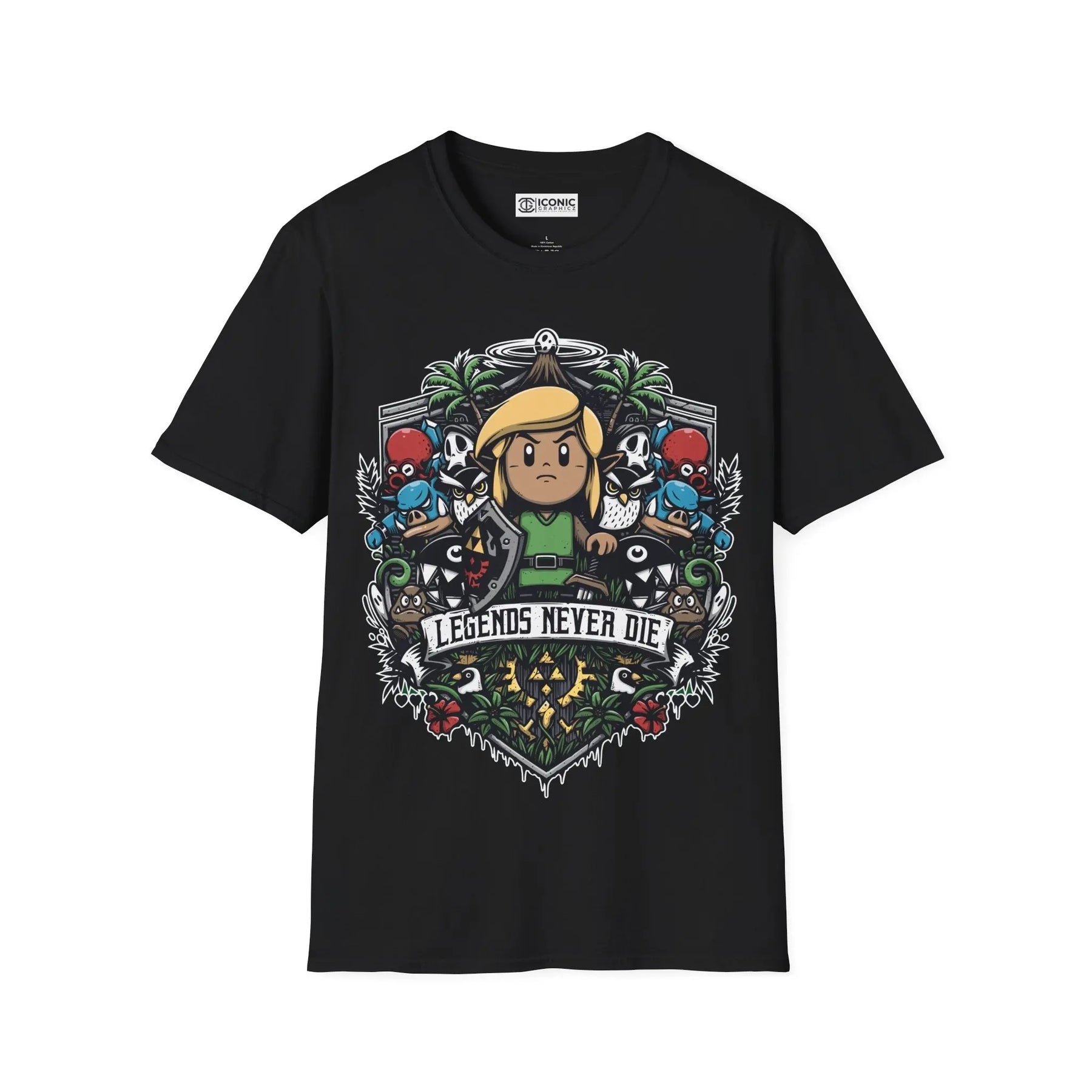 Legends Never Die T-Shirt Printify