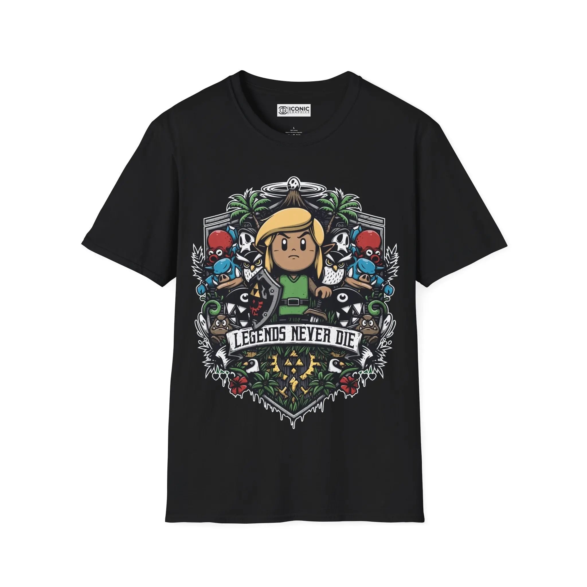 Legends Never Die T-Shirt Printify