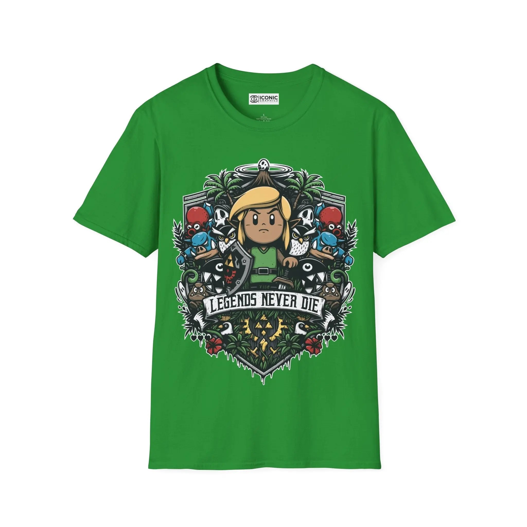 Legends Never Die T-Shirt Printify