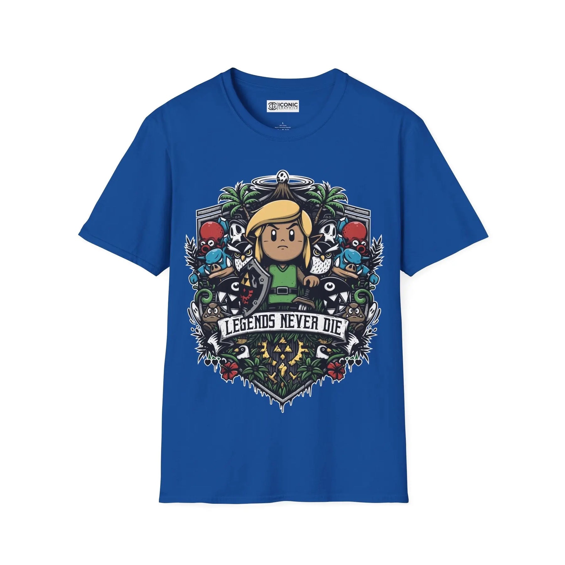 Legends Never Die T-Shirt Printify