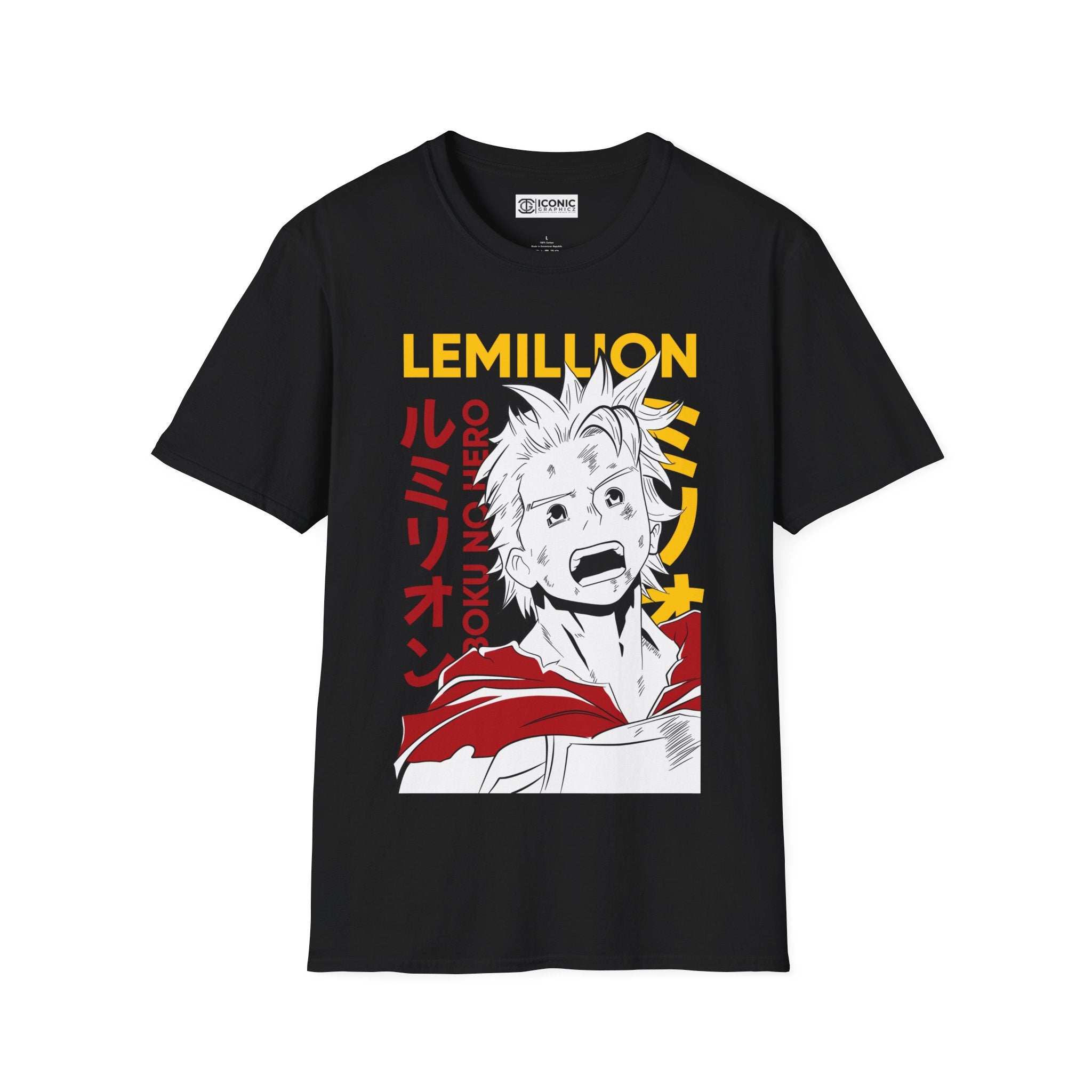 Lemillion My hero academia T-Shirt - IGZ Clothing  - Lemillion Unisex Softstyle T-Shirt Best Price 26 at IGZ Clothing 