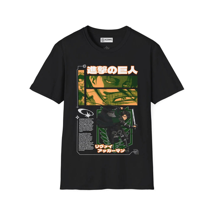 Levi Attack on Titan T-Shirt Printify