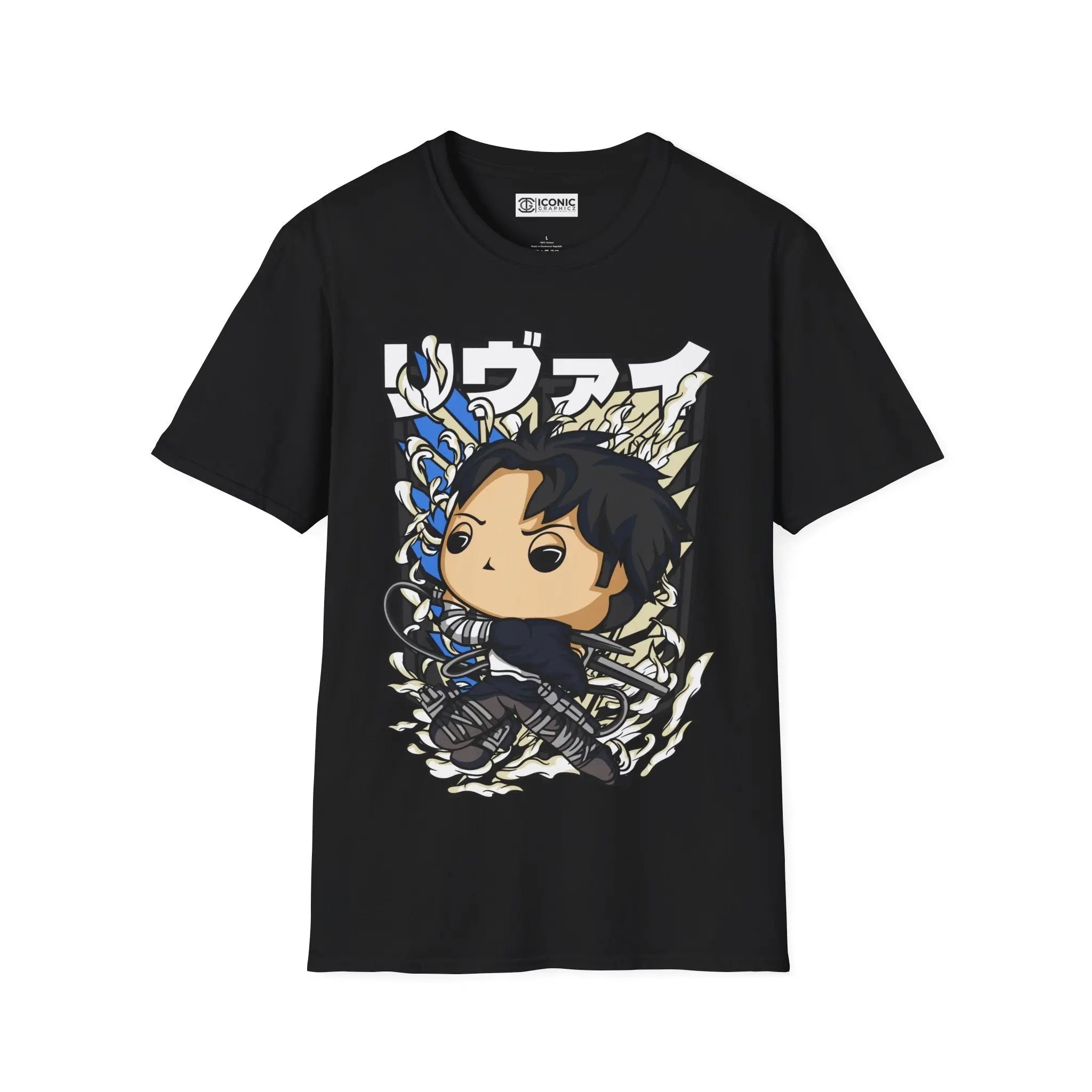 Levi Attack on Titan T-Shirt Printify