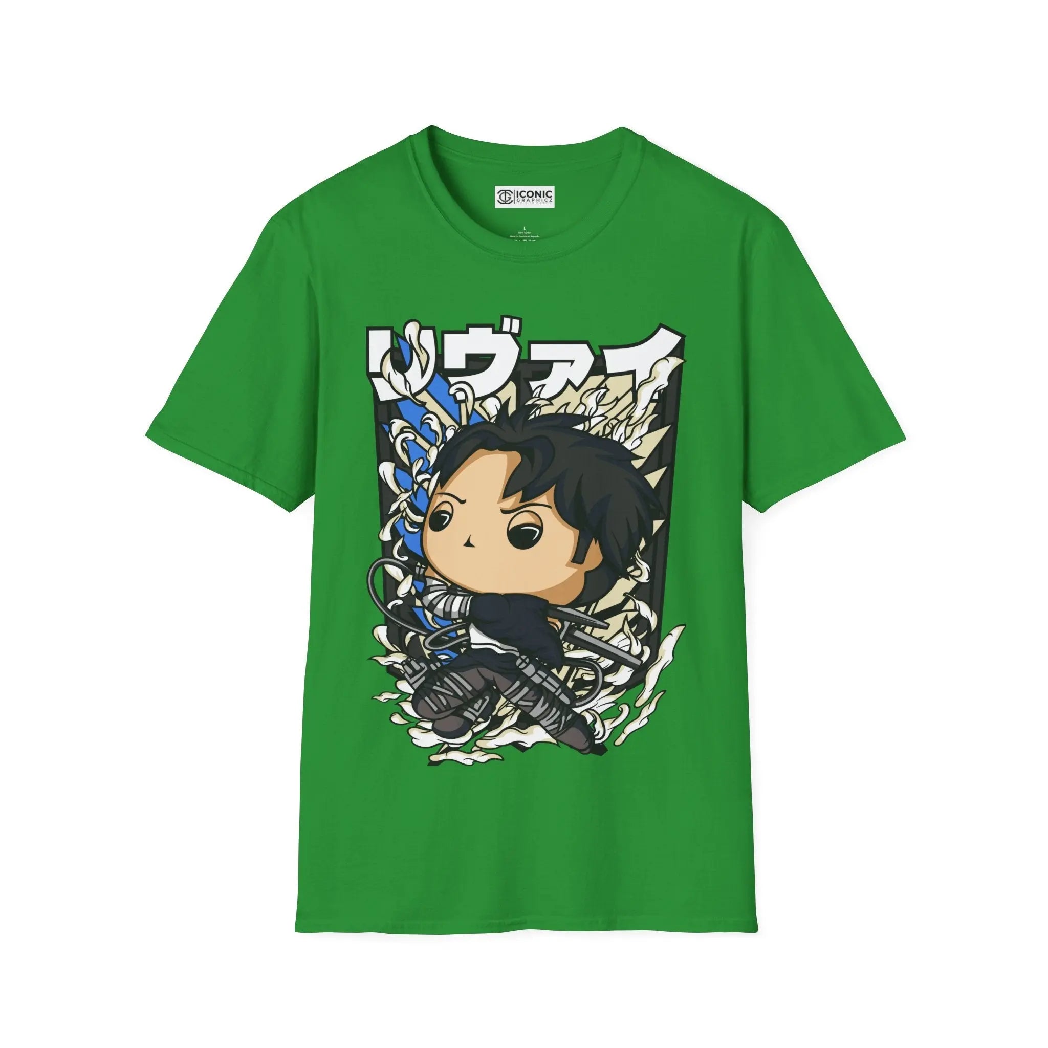 Levi Attack on Titan T-Shirt Printify