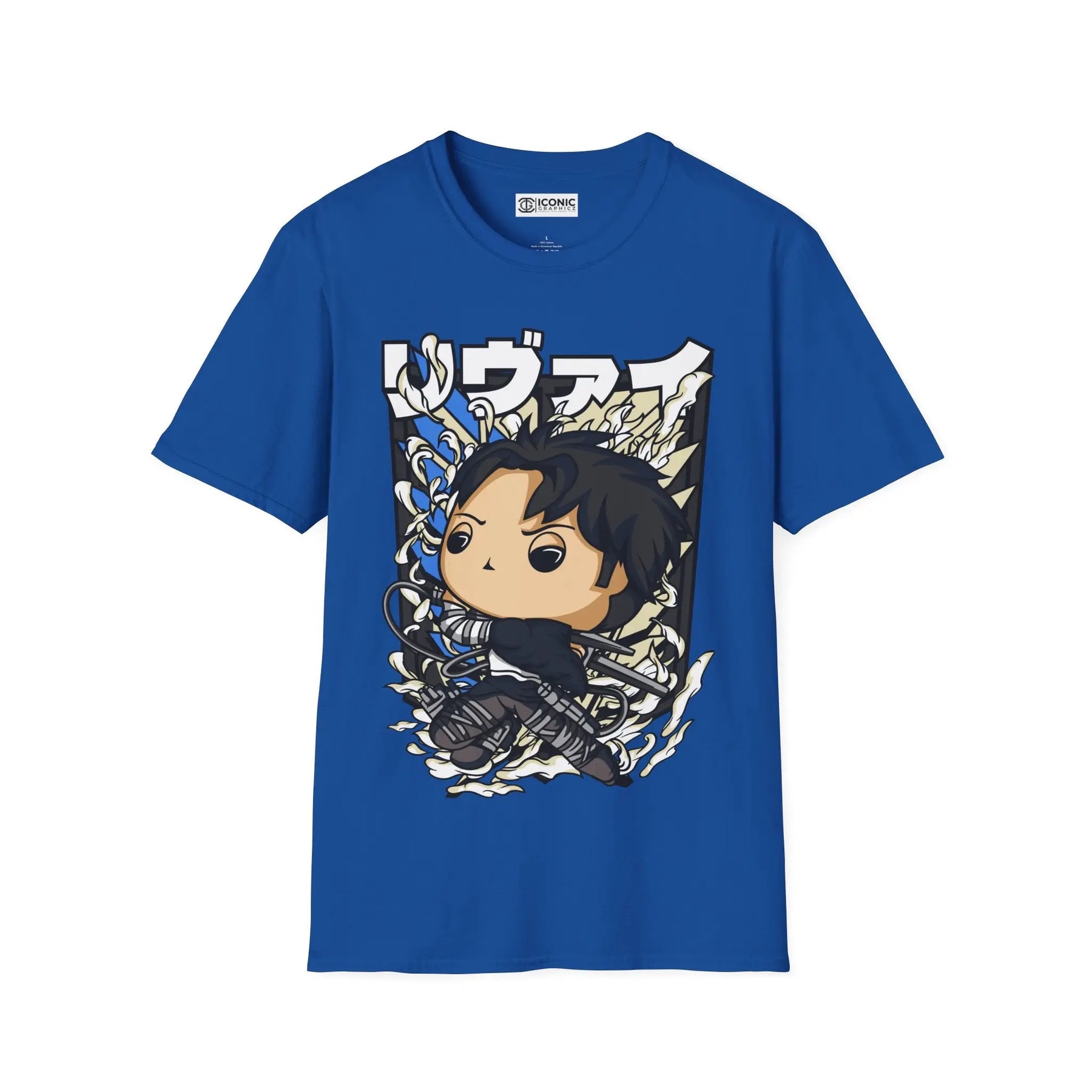 Levi Attack on Titan T-Shirt Printify