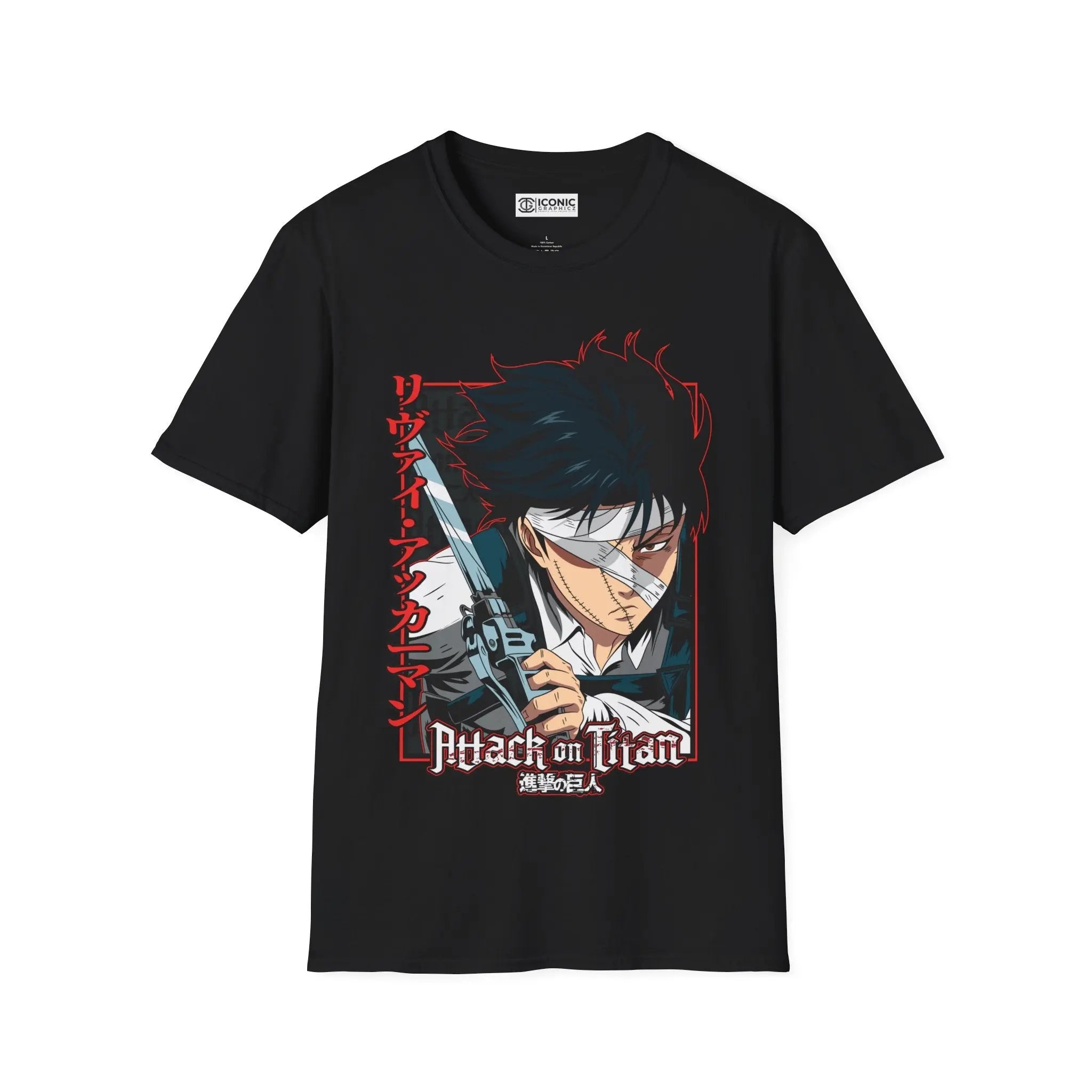 Levi Attack on Titan T-Shirt Printify