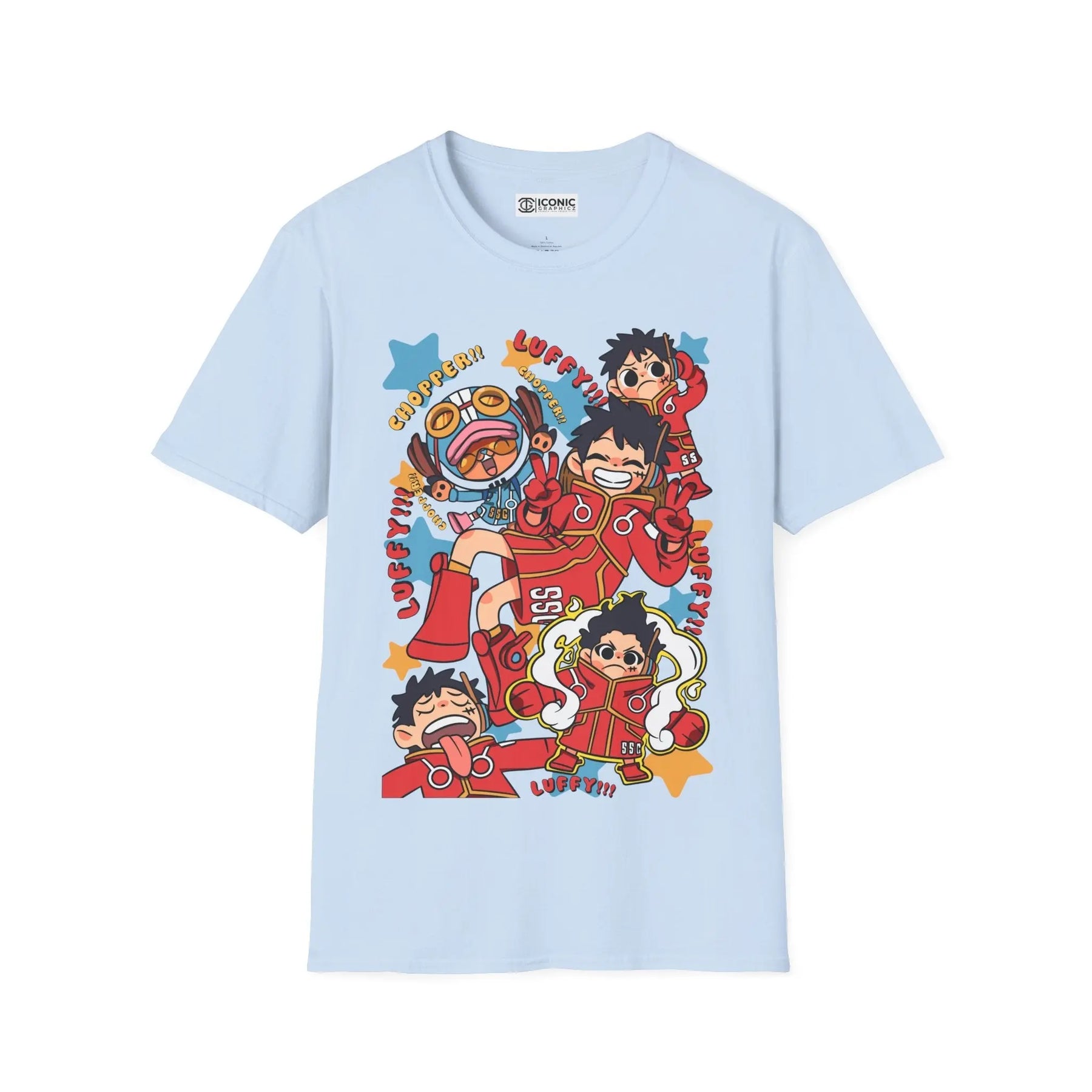 Luffy Egghead T-Shirt Printify