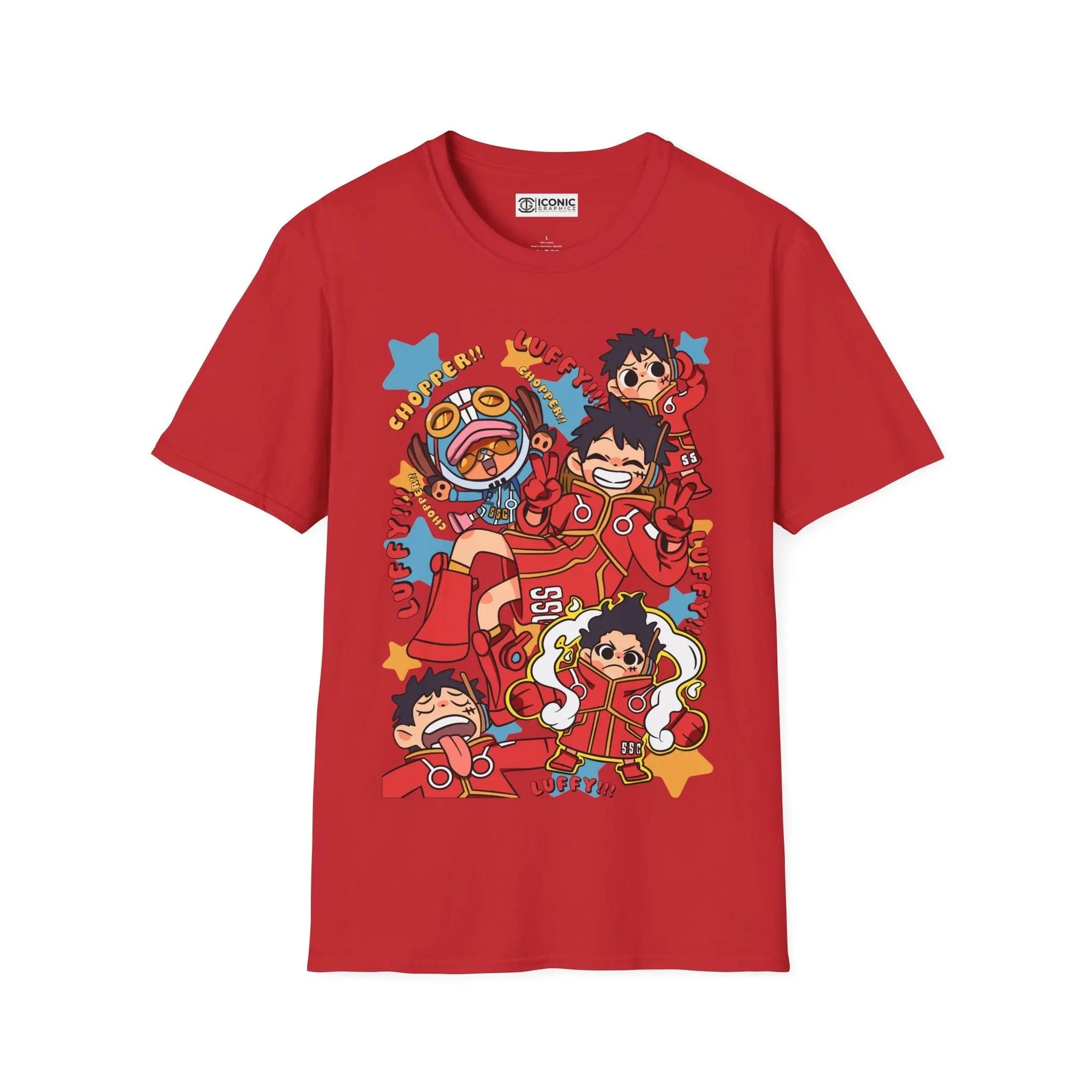 Luffy Egghead T-Shirt Printify