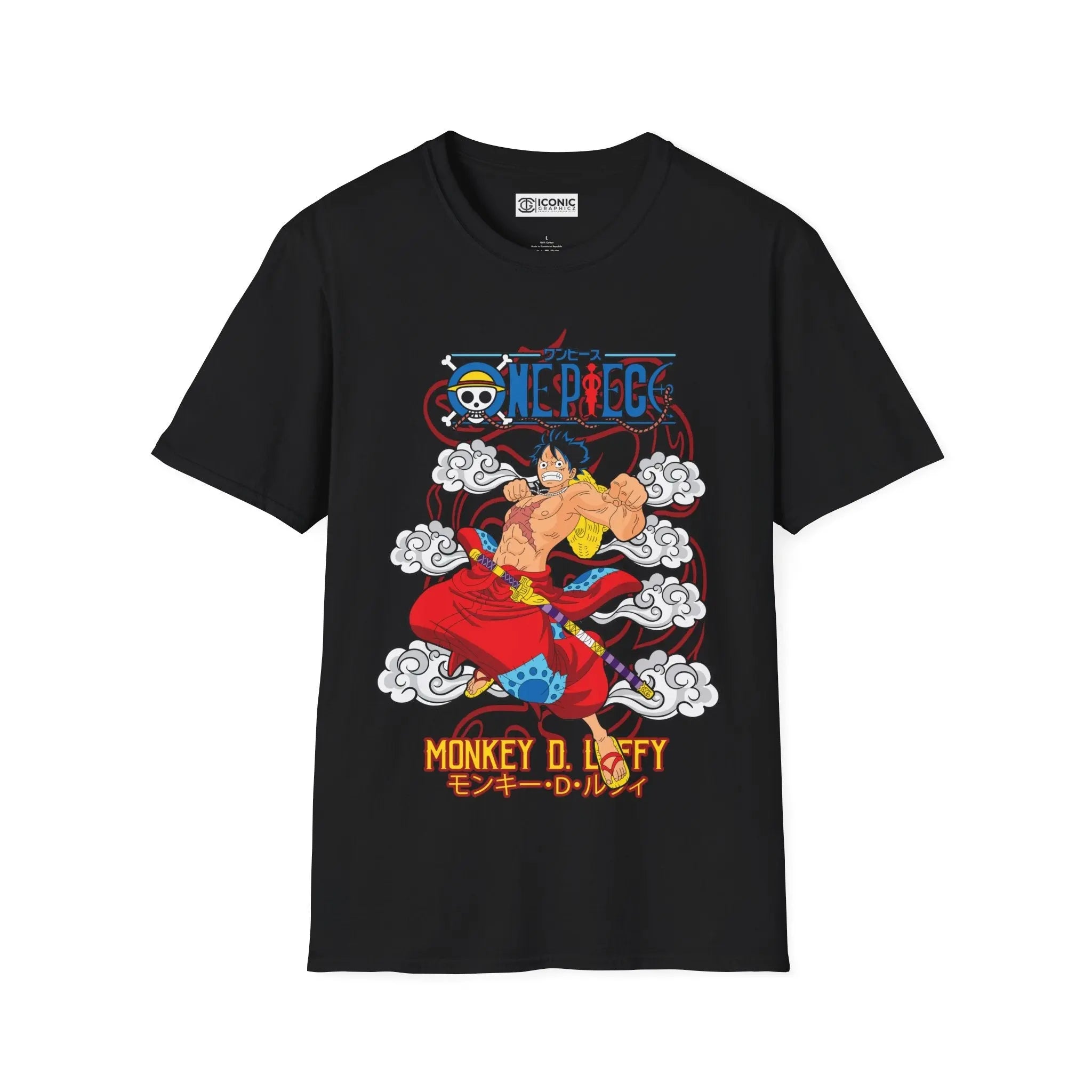Luffy One Piece T-Shirt Printify