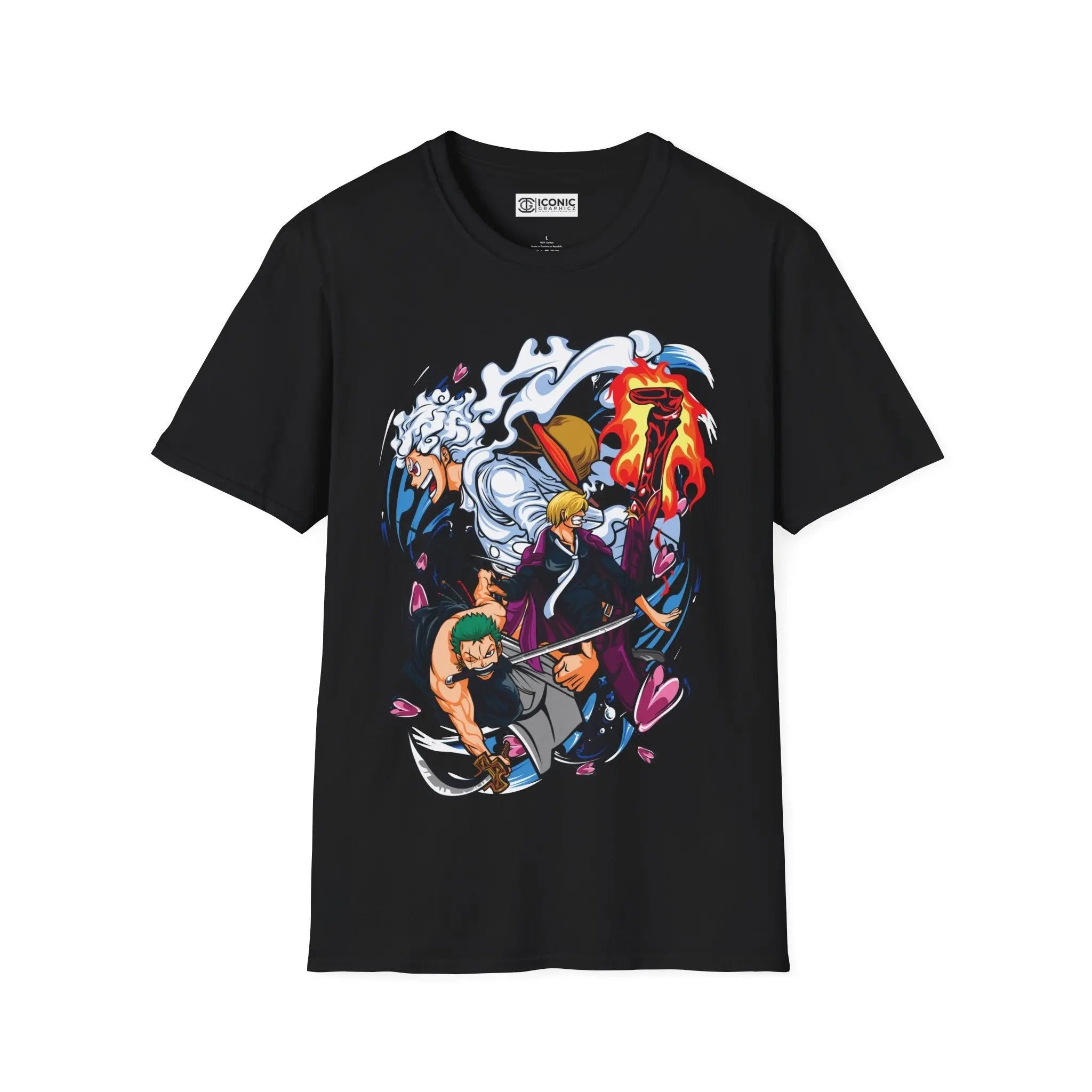 Luffy x Zoro One Piece T-Shirt Printify