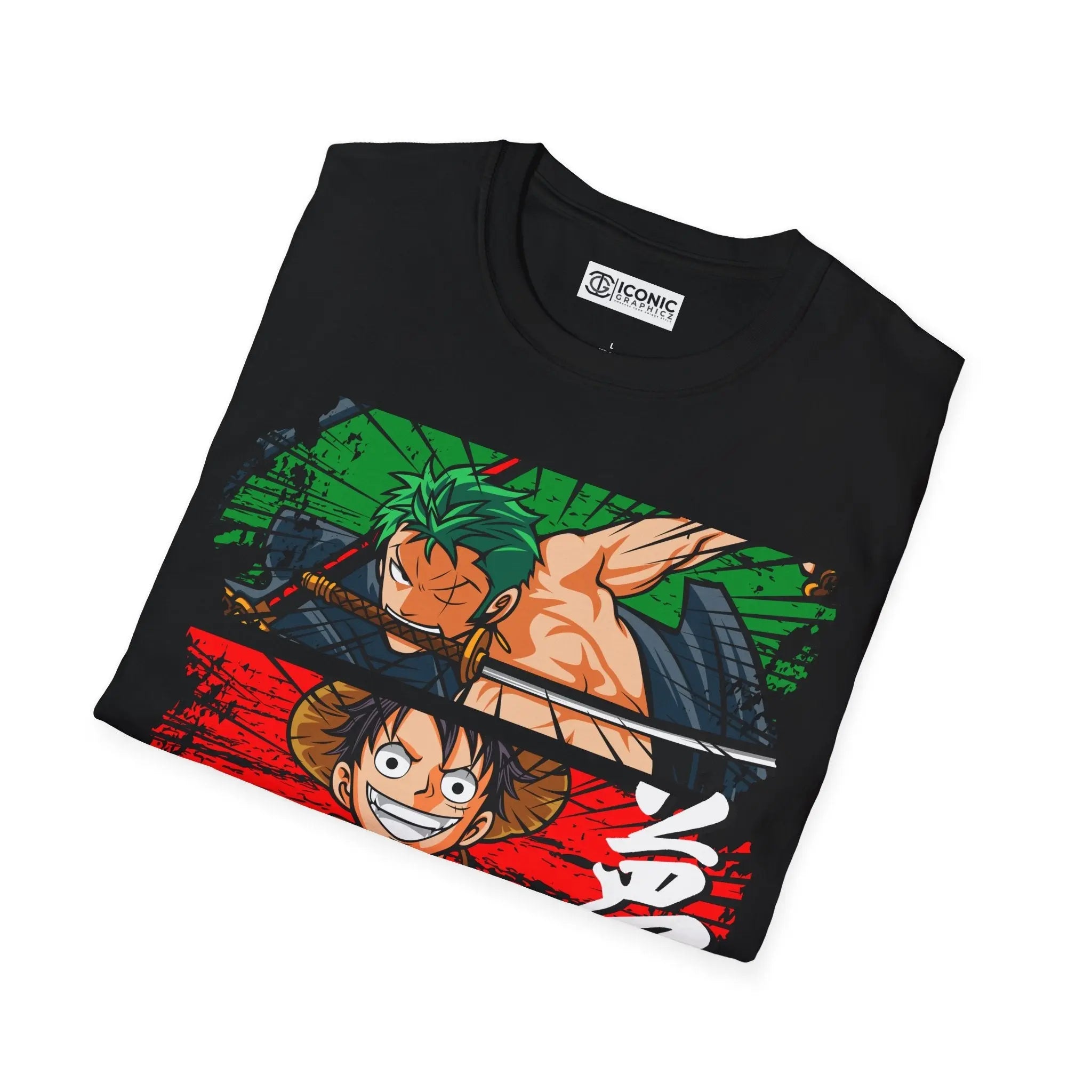 Luffy x Zoro One Piece T-Shirt Printify
