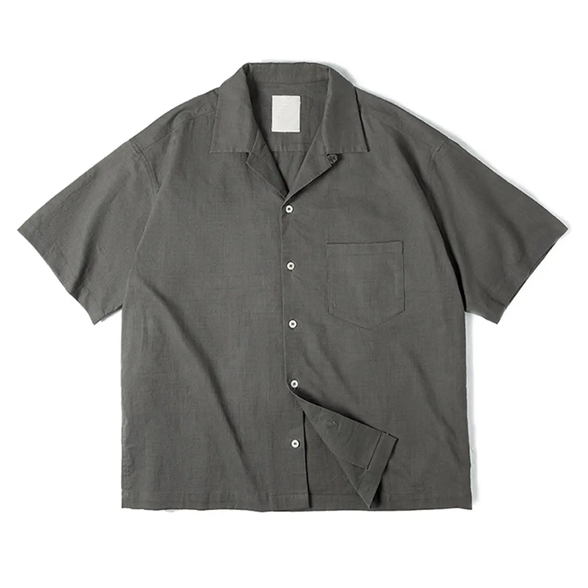 Luigi Death Stare Cuban Collar Short-sleeve Shirt IGZ Clothing