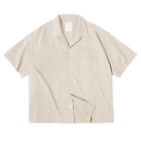 Luigi Death Stare Cuban Collar Short-sleeve Shirt IGZ Clothing