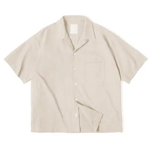 Luigi Death Stare Cuban Collar Short-sleeve Shirt IGZ Clothing