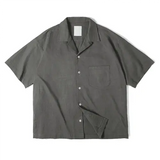 Luigi Death Stare Cuban Collar Short-sleeve Shirt IGZ Clothing