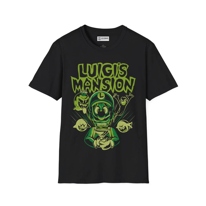Luigi Mansion T-Shirt Printify