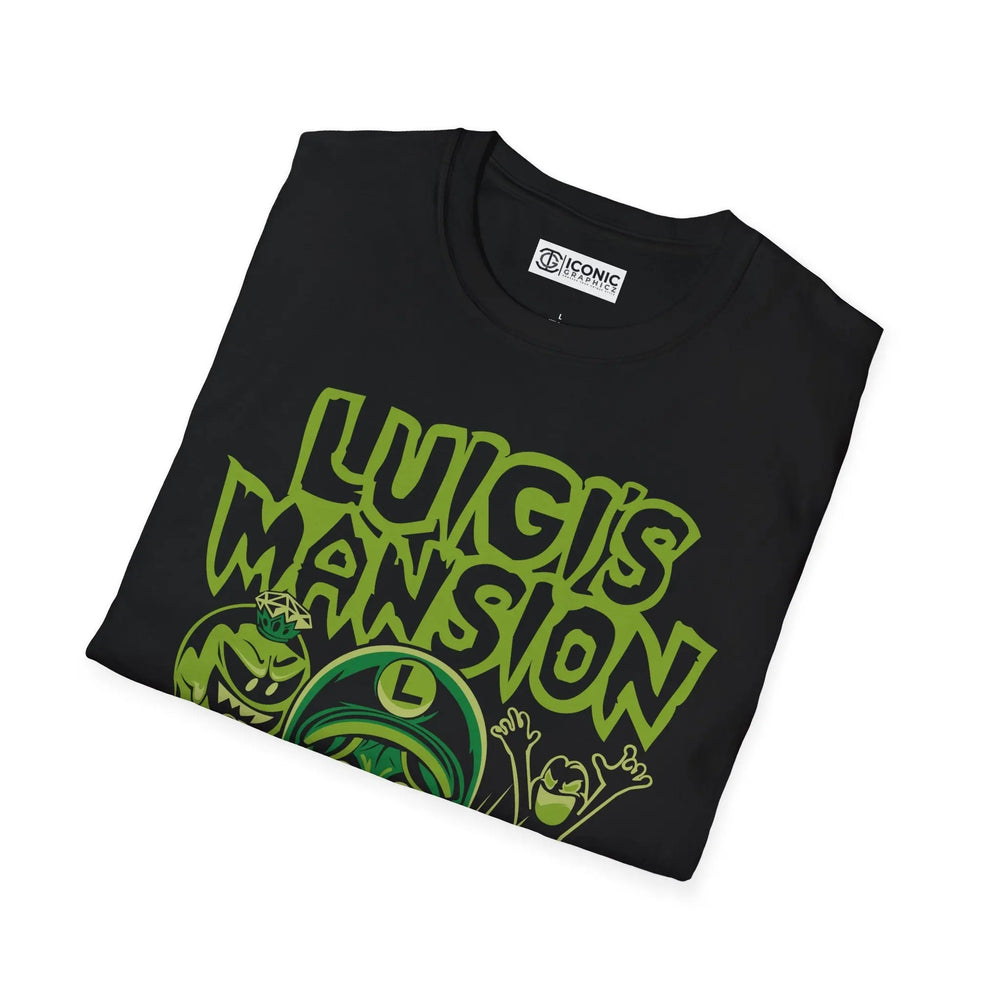 Luigi Mansion T-Shirt Printify