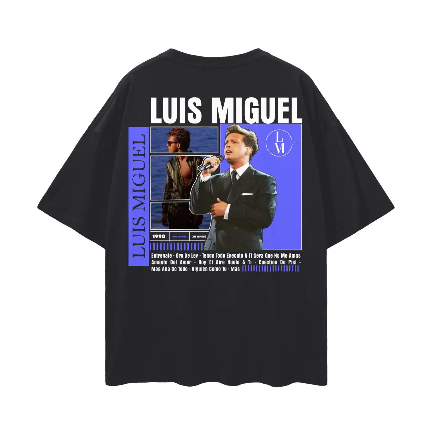 Luis Miguel Oversize Deep Drop Shoulder Tee ODMPOD