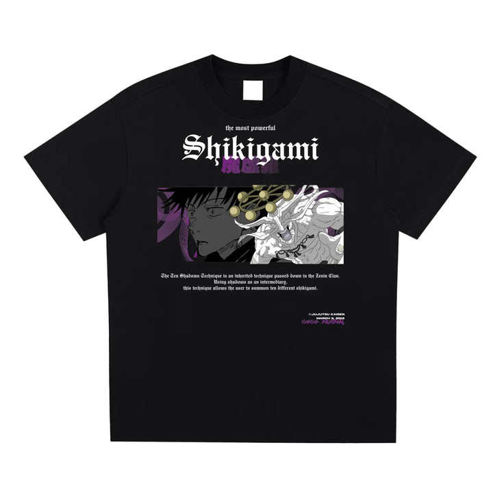 MEGUMI FUSHIGURO Jujitsu Kaisen Sorona Quick-Dry Cooling T-shirt - 