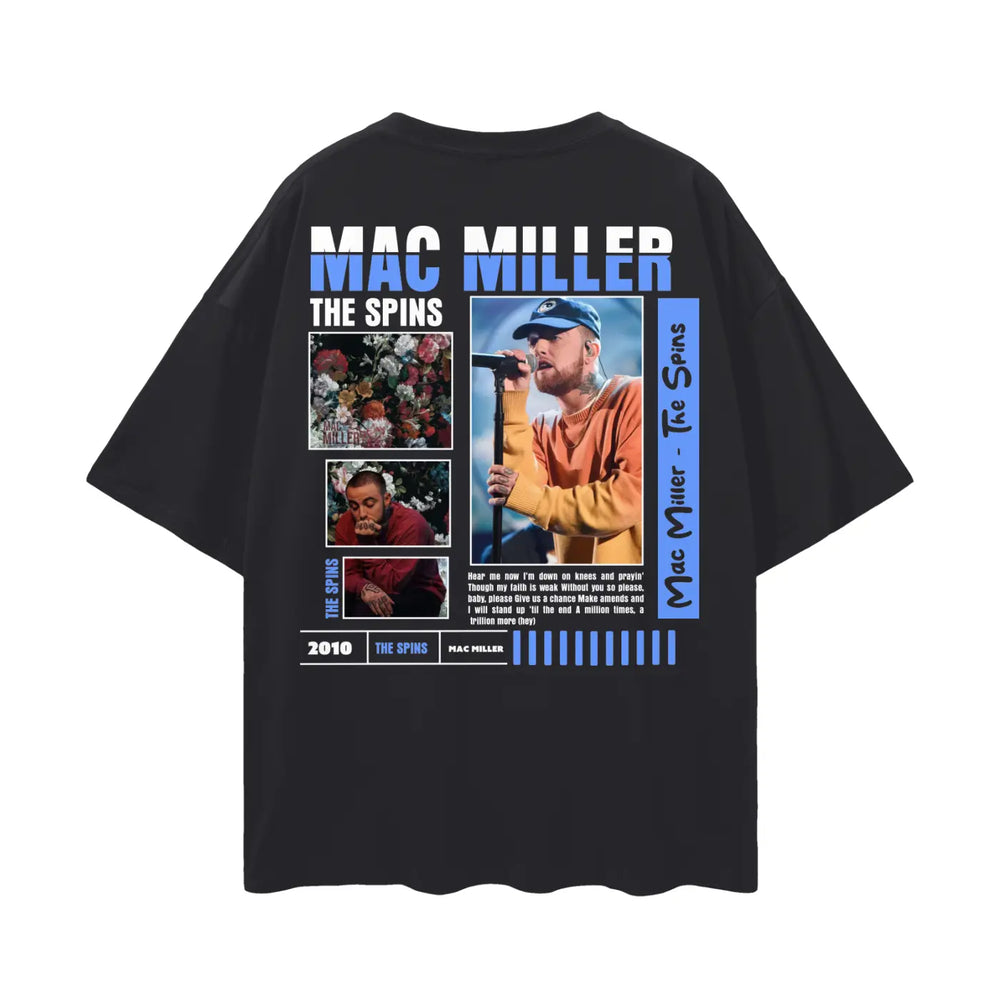 Mac Miller Oversize Deep Drop Shoulder Tee ODMPOD