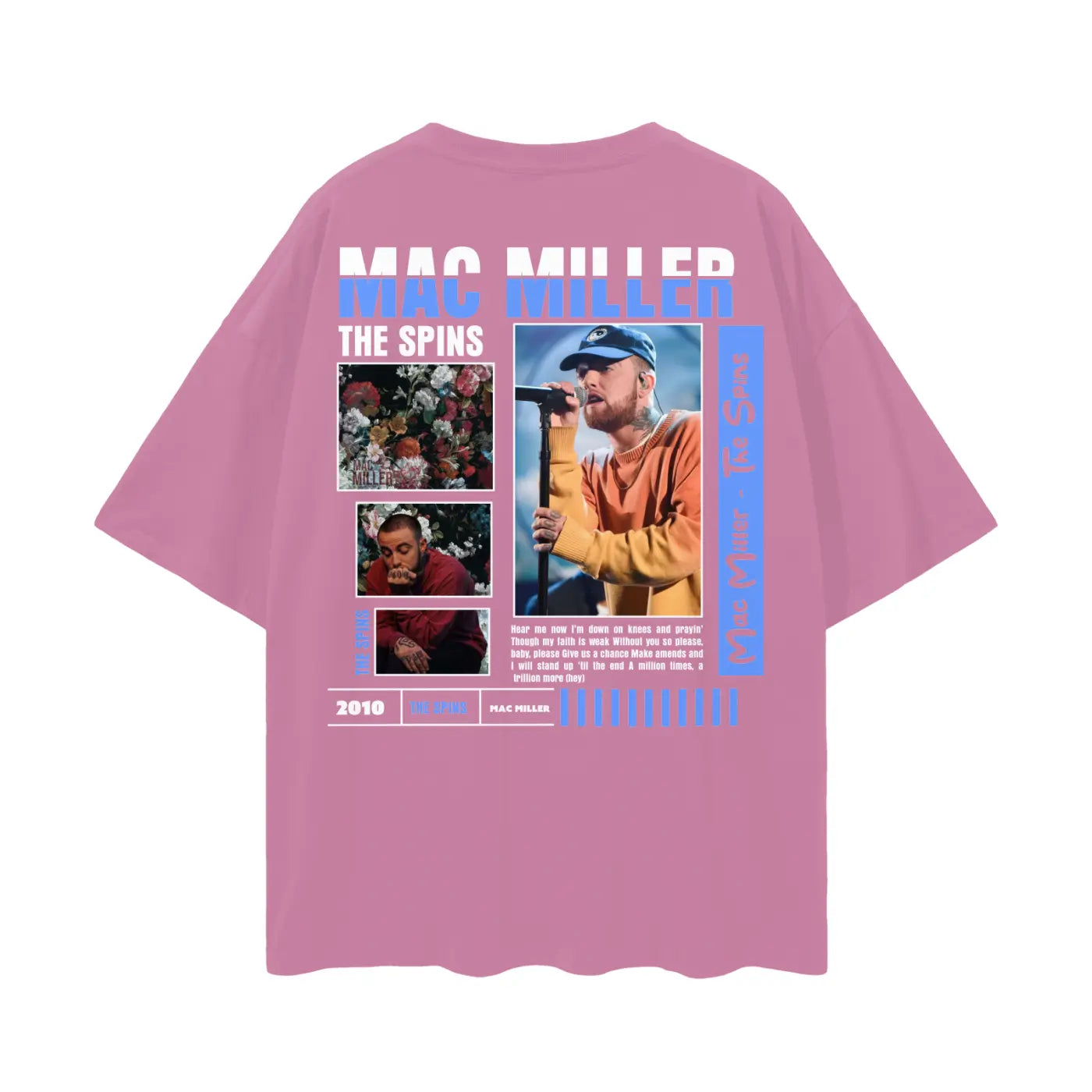 Mac Miller Oversize Deep Drop Shoulder Tee ODMPOD