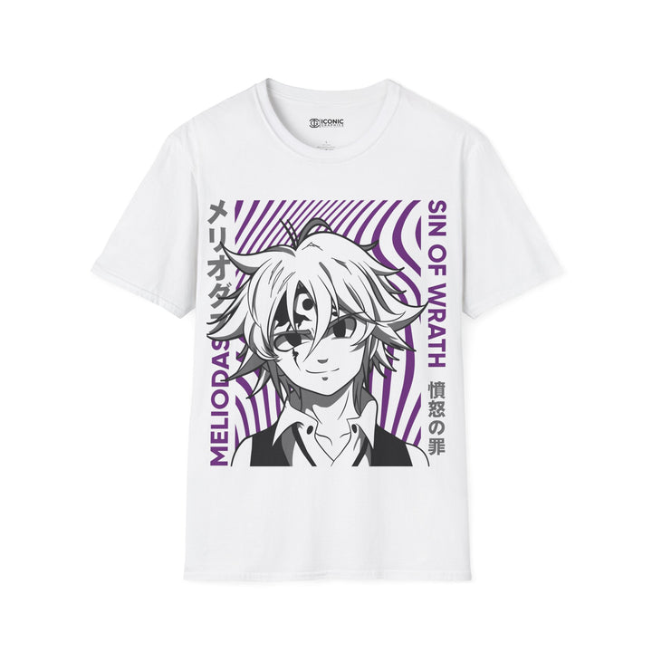 Meliodas The Seven Deadly Sins T-Shirt - IGZ Clothing  - Meliodas Unisex Softstyle T-Shirt Best Price 26 at IGZ Clothing 