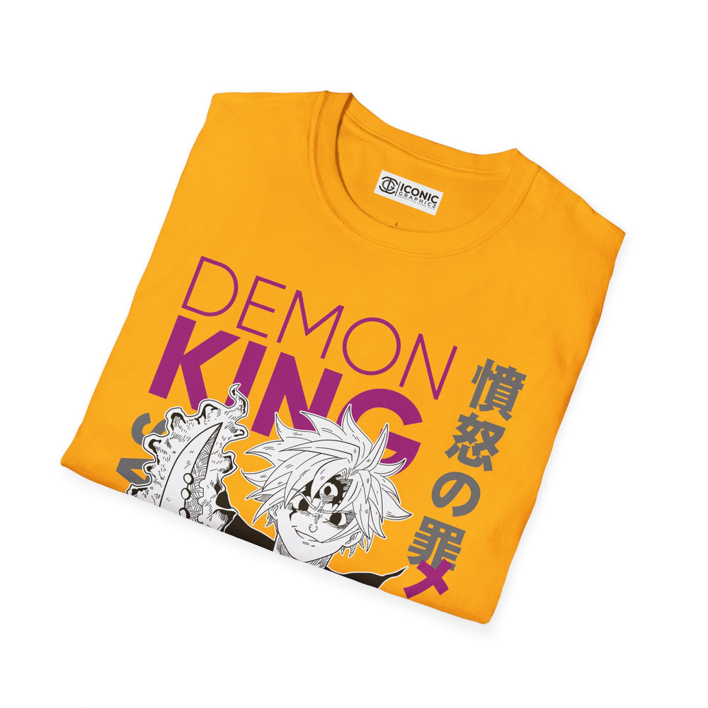 Meliodas The Seven Deadly Sins T-Shirt - IGZ Clothing  - Meliodas Unisex Softstyle T-Shirt Best Price 26 at IGZ Clothing 